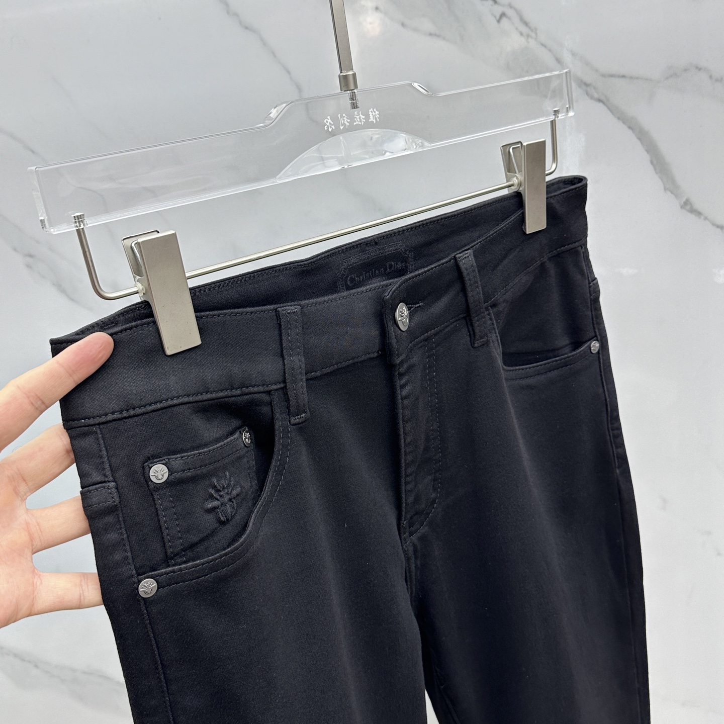  🆕Dior*迪奥 🔥高端定制、2025早秋最新款牛仔裤 柜台同步发售 原版定制复刻 客供五金辅料 原单