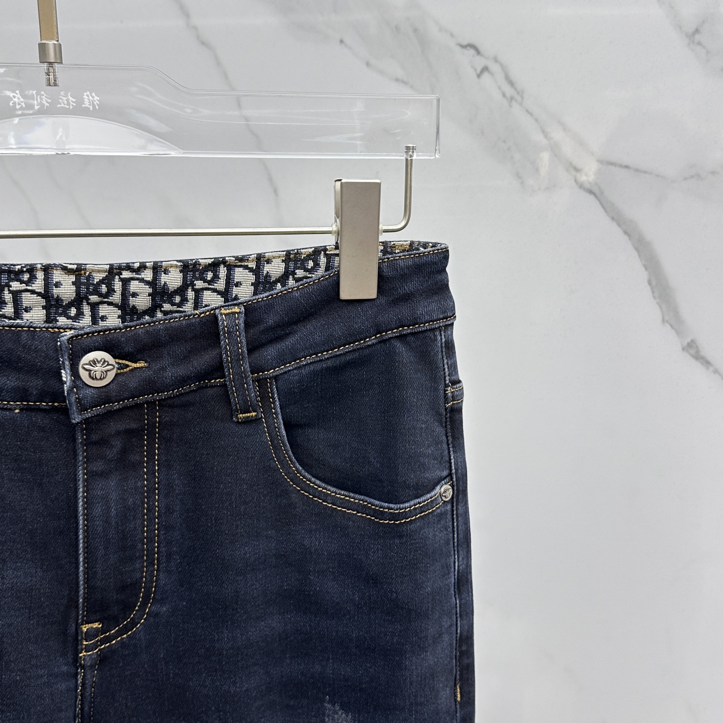  🆕Dior迪奥 🔥高端定制、2025早秋最新款牛仔裤 柜台同步发售 原版定制复刻 客供五金辅料 原单品