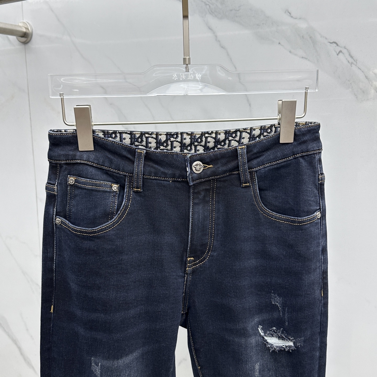  🆕Dior迪奥 🔥高端定制、2025早秋最新款牛仔裤 柜台同步发售 原版定制复刻 客供五金辅料 原单品