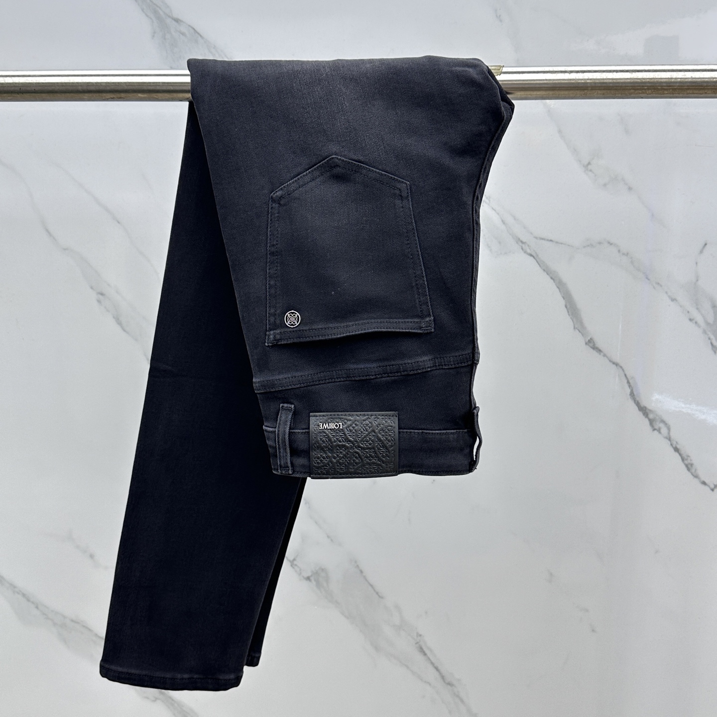  🆕LOEWE*罗意威 🔥高端定制、2025早秋最新款牛仔裤 柜台同步发售 原版定制复刻 客供五金辅料 