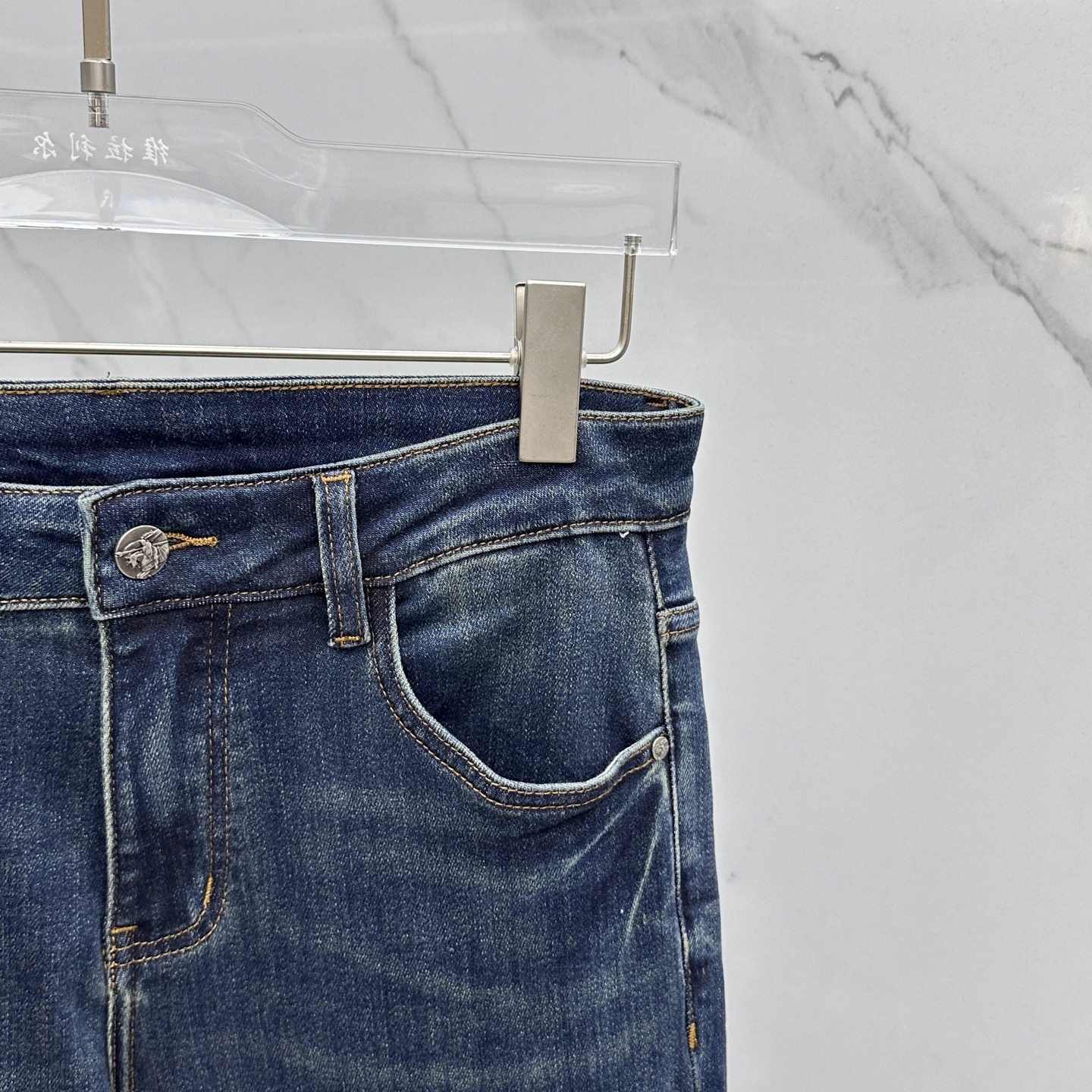  🆕Burberry巴宝莉 🔥高端定制、2025早秋最新款牛仔裤 柜台同步发售 原版定制复刻 客供五金辅