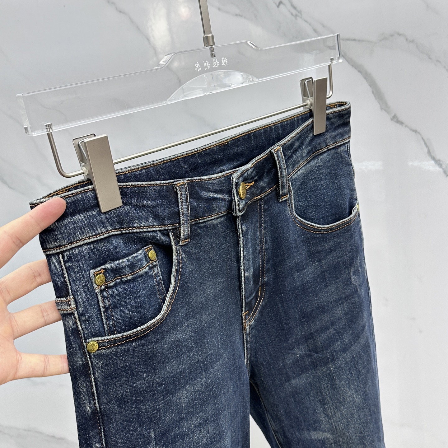  🆕LOEWE*罗意威  🔥高端定制、2025早秋最新款牛仔裤 柜台同步发售 原版定制复刻 客供五金辅料