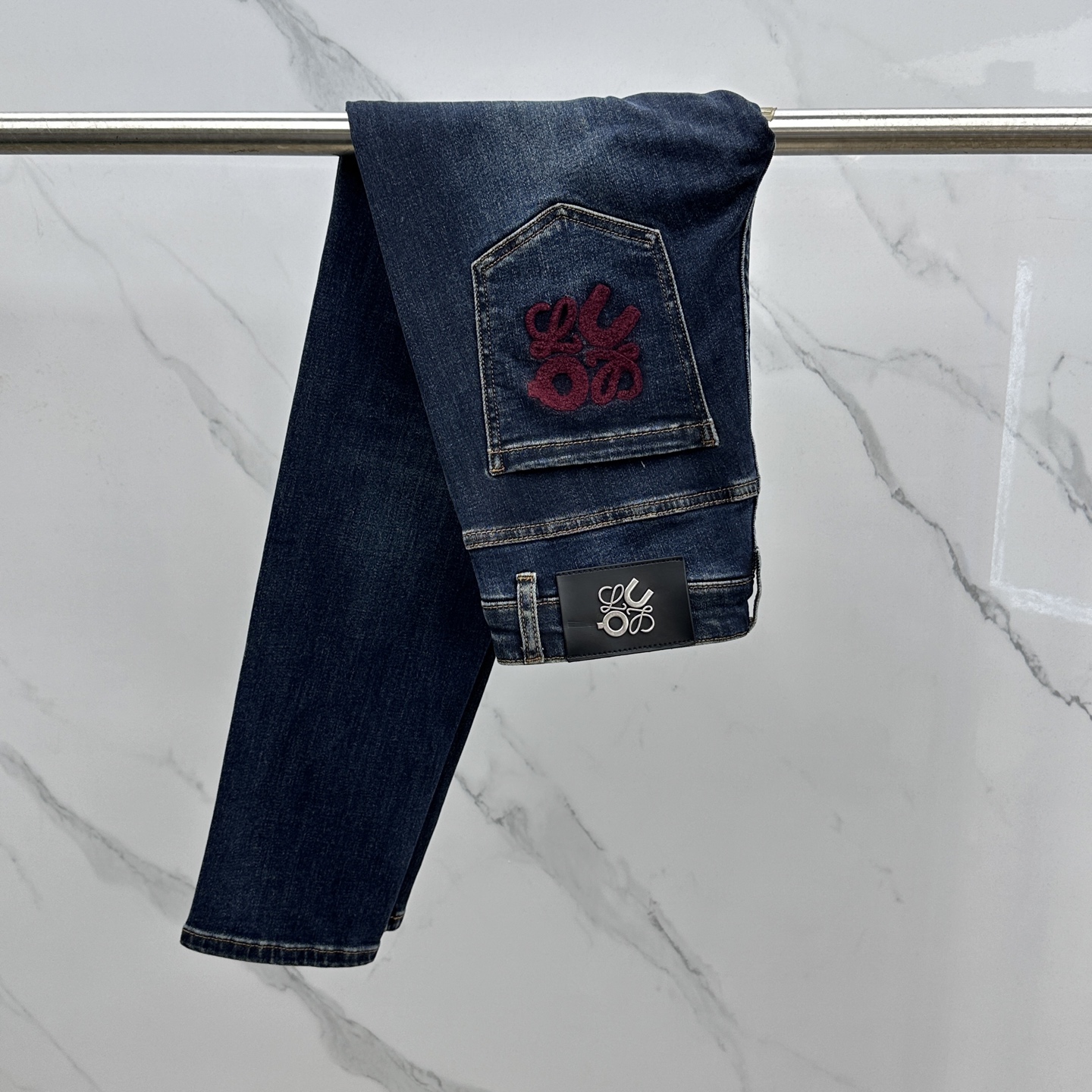  🆕LOEWE*罗意威  🔥高端定制、2025早秋最新款牛仔裤 柜台同步发售 原版定制复刻 客供五金辅料