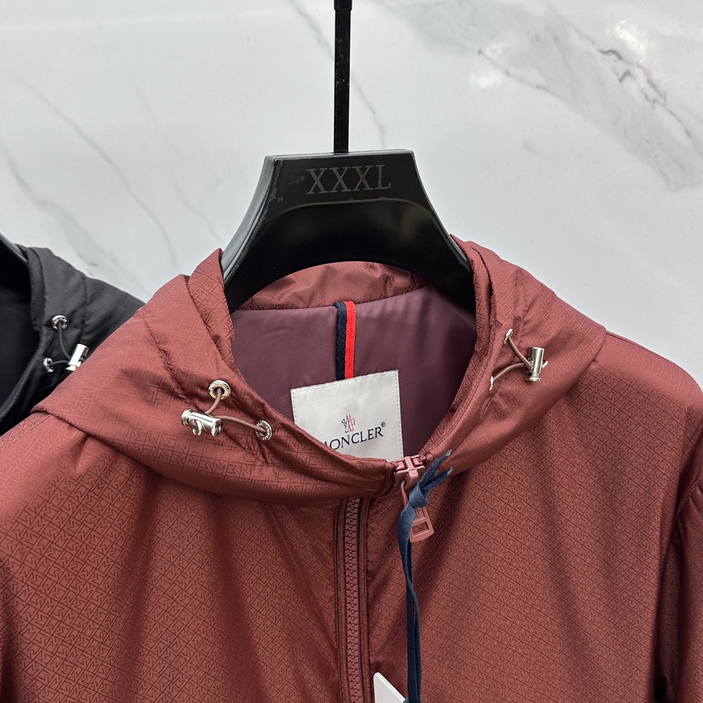 。🆕Moner 蒙口 2025ss早秋新款发布 连帽夹克外套，秋季爆款提花面料夹薄棉设计外套，穿上就是舒