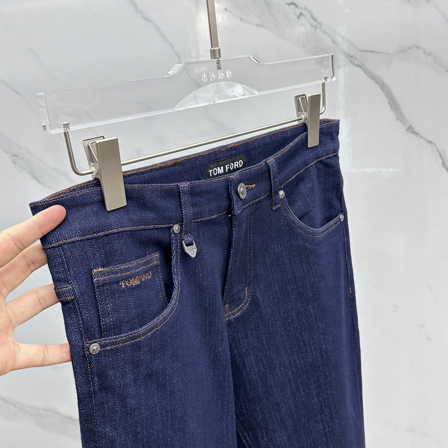  🆕TOM FORD 🔥高端定制、2025早秋最新款牛仔裤 柜台同步发售 原版定制复刻 客供五金辅料 原