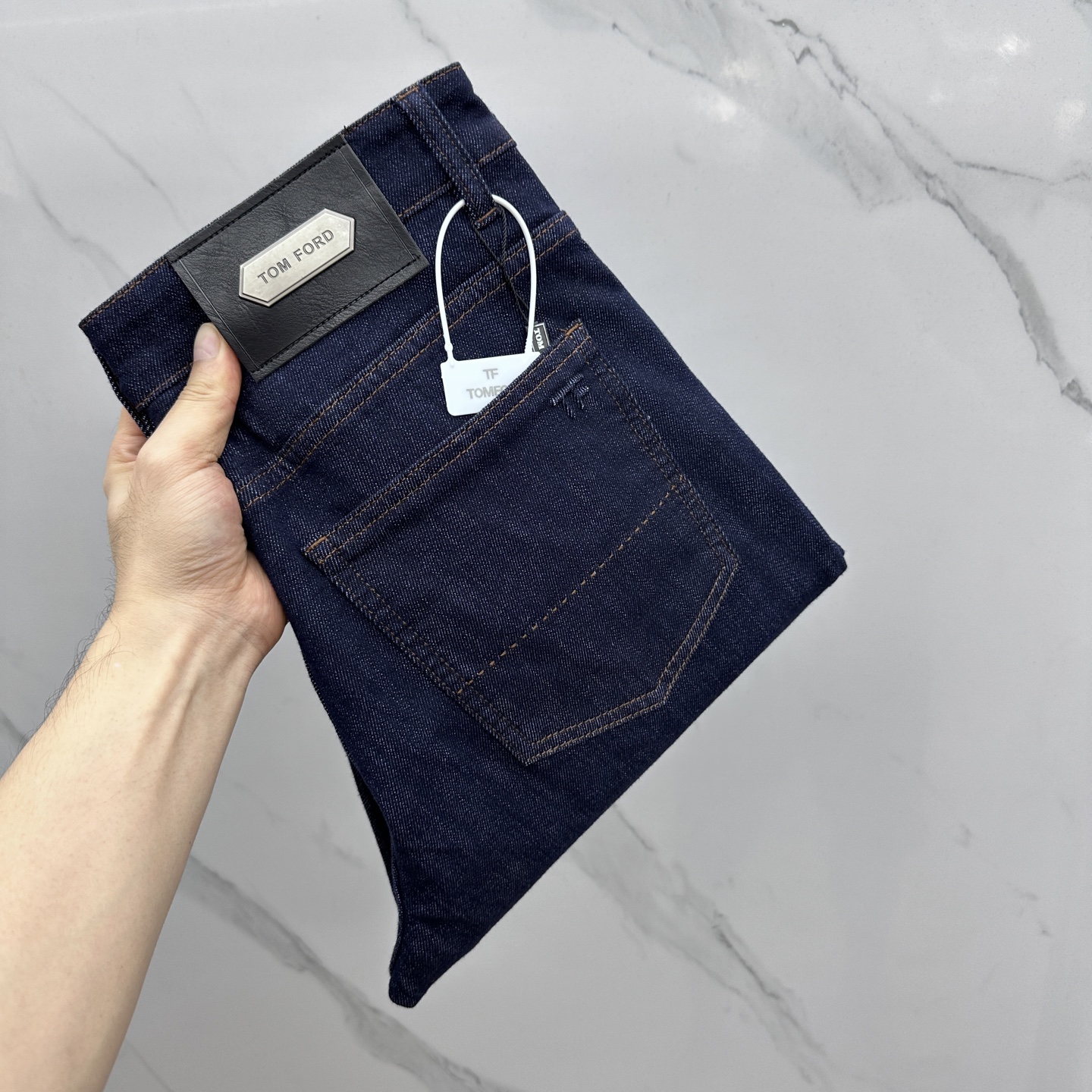  🆕TOM FORD 🔥高端定制、2025早秋最新款牛仔裤 柜台同步发售 原版定制复刻 客供五金辅料 原
