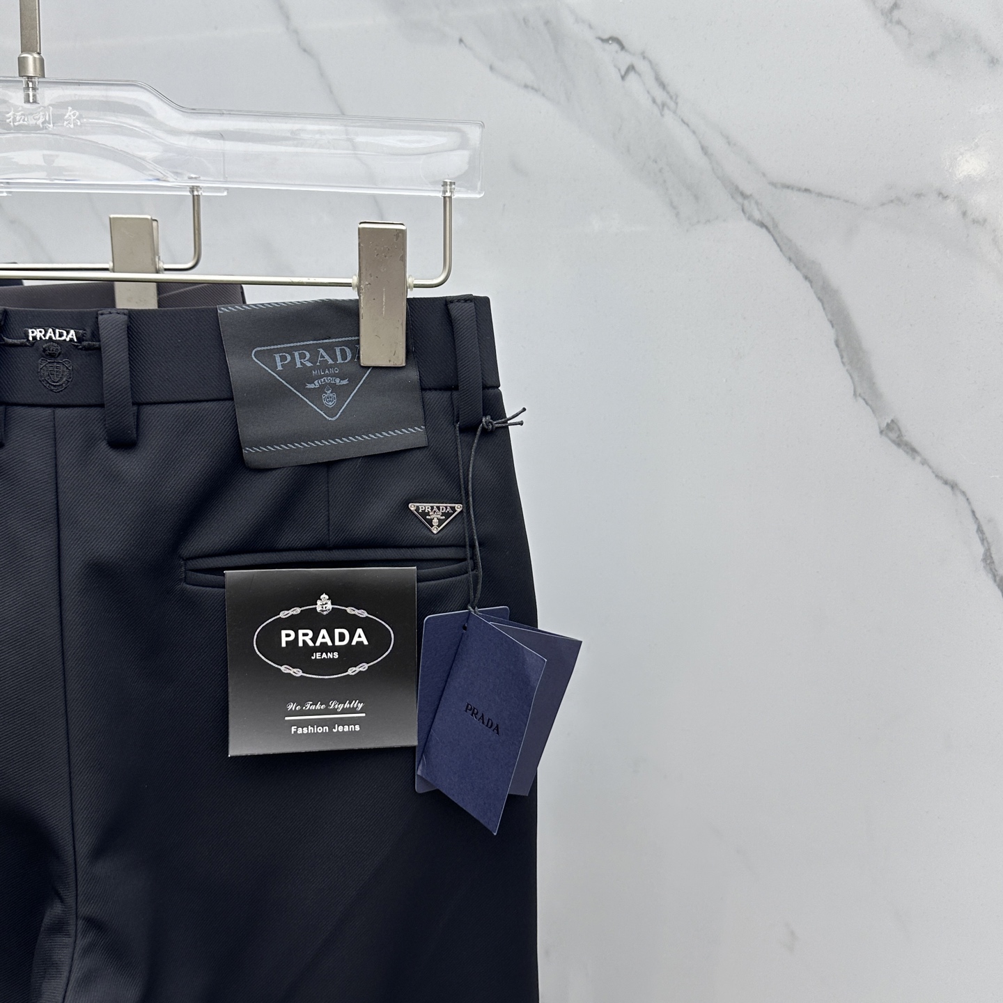🆕Prada普拉达 2025早秋新品休闲裤西裤，官网同步发售，裤身工艺设计，进口客供辅料、面料定制，代工