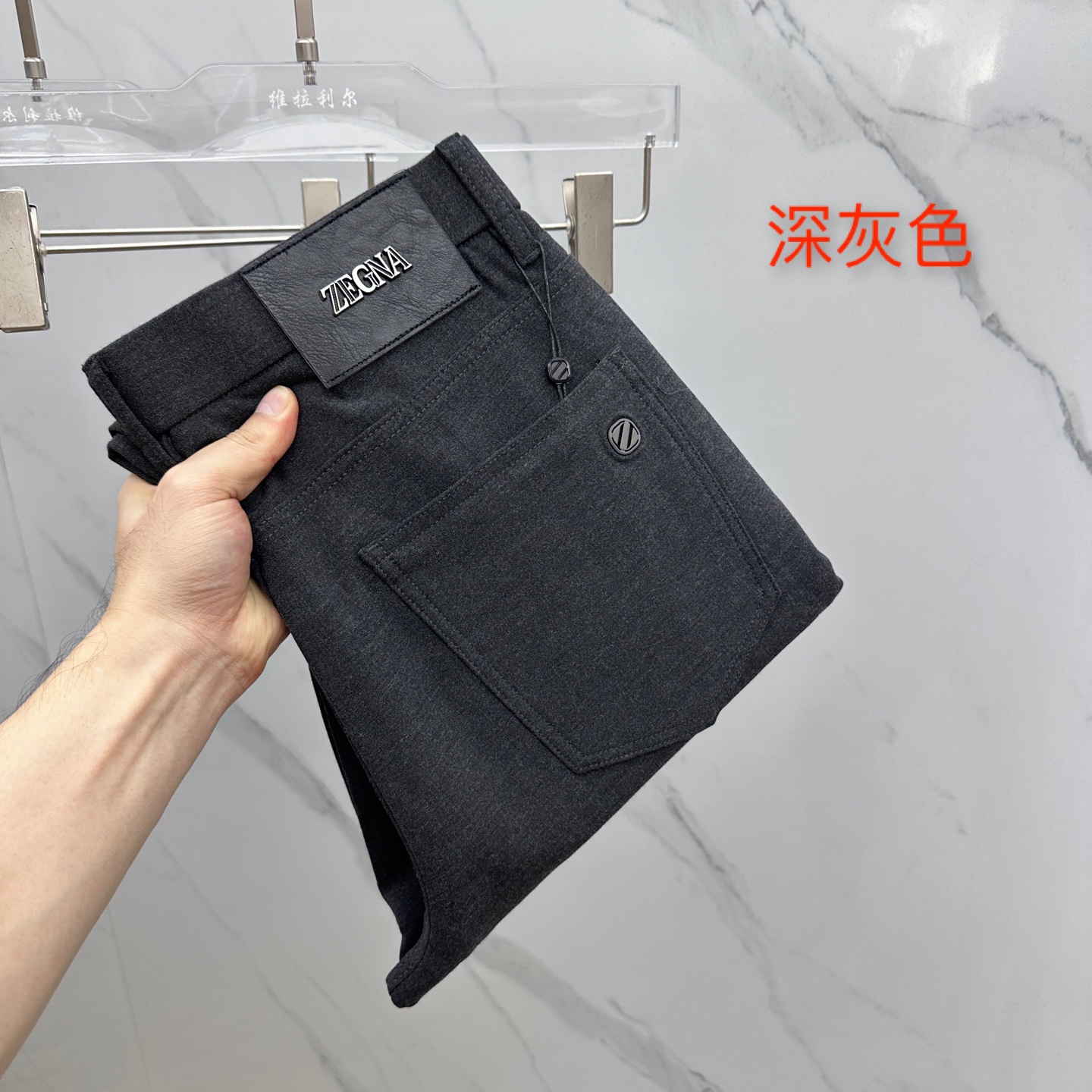 🆕ZEGNA*杰尼亚 2025早秋新品休闲裤西裤，官网同步发售，裤身工艺设计，进口客供辅料、面料定制，代