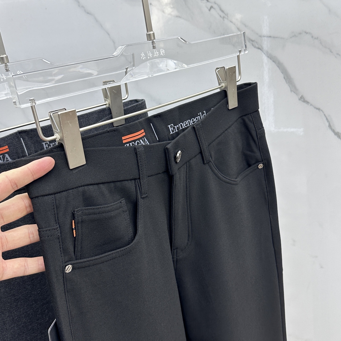 🆕ZEGNA*杰尼亚 2025早秋新品休闲裤西裤，官网同步发售，裤身工艺设计，进口客供辅料、面料定制，代