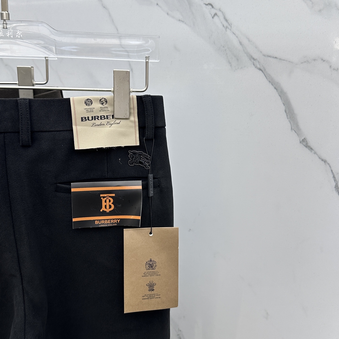 🆕Burberry巴宝莉 2025早秋新品休闲裤西裤，官网同步发售，裤身工艺设计，进口客供辅料、面料定制