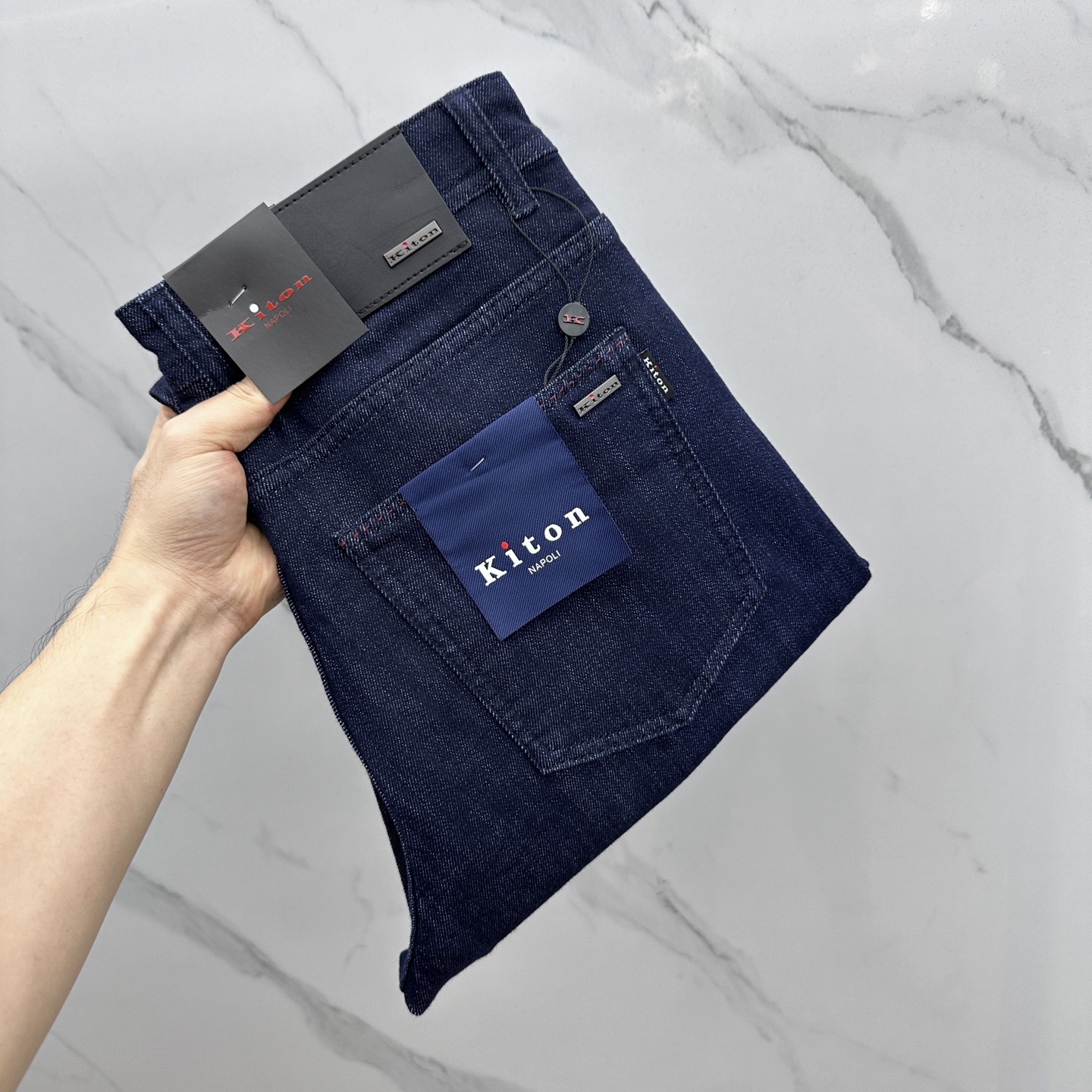 🆕Kiton 🔥高端定制、2025早秋最新款牛仔裤 柜台同步发售 原版定制复刻 客供五金辅料 原单品质 