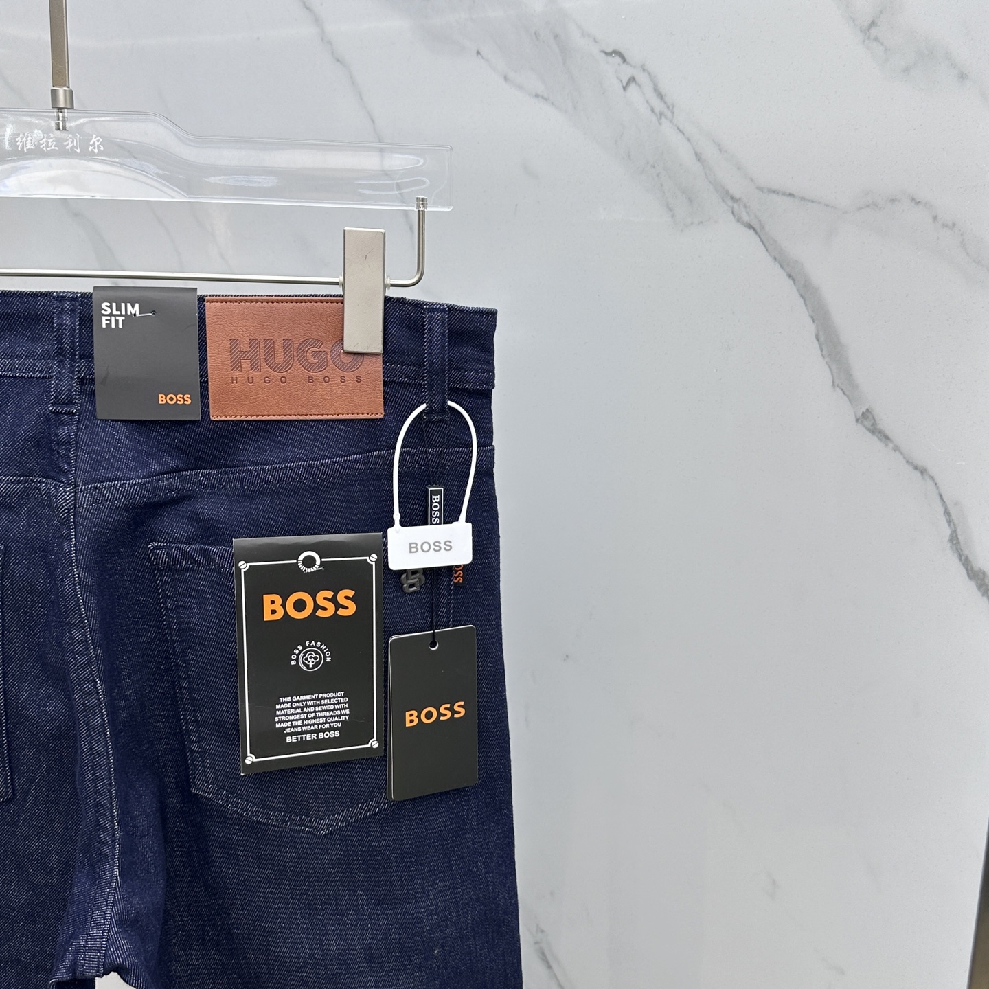 🆕BOSS 🔥高端定制、2025早秋最新款牛仔裤 柜台同步发售 原版定制复刻 客供五金辅料 原单品质 进