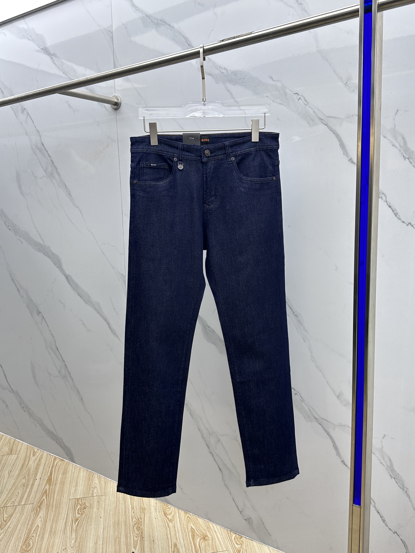 🆕BOSS 🔥高端定制、2025早秋最新款牛仔裤 柜台同步发售 原版定制复刻 客供五金辅料 原单品质 进