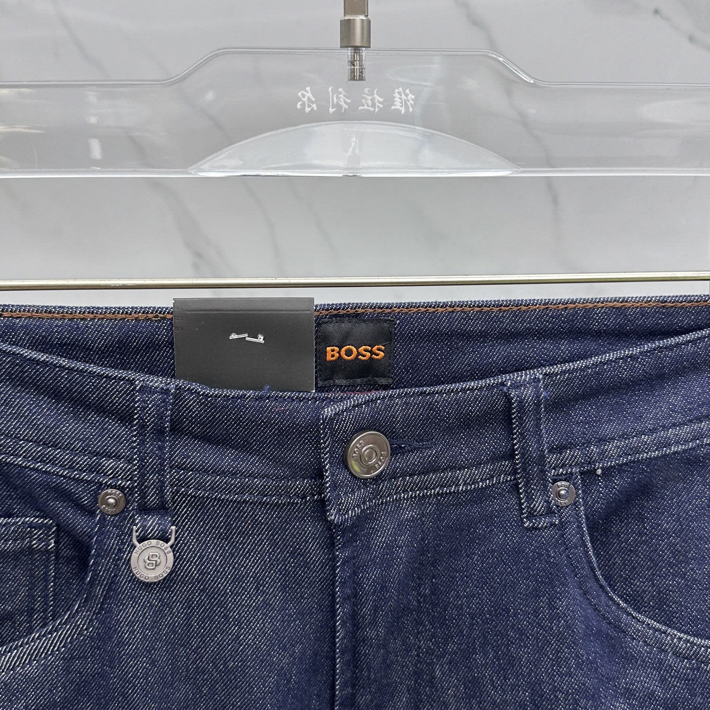 🆕BOSS 🔥高端定制、2025早秋最新款牛仔裤 柜台同步发售 原版定制复刻 客供五金辅料 原单品质 进