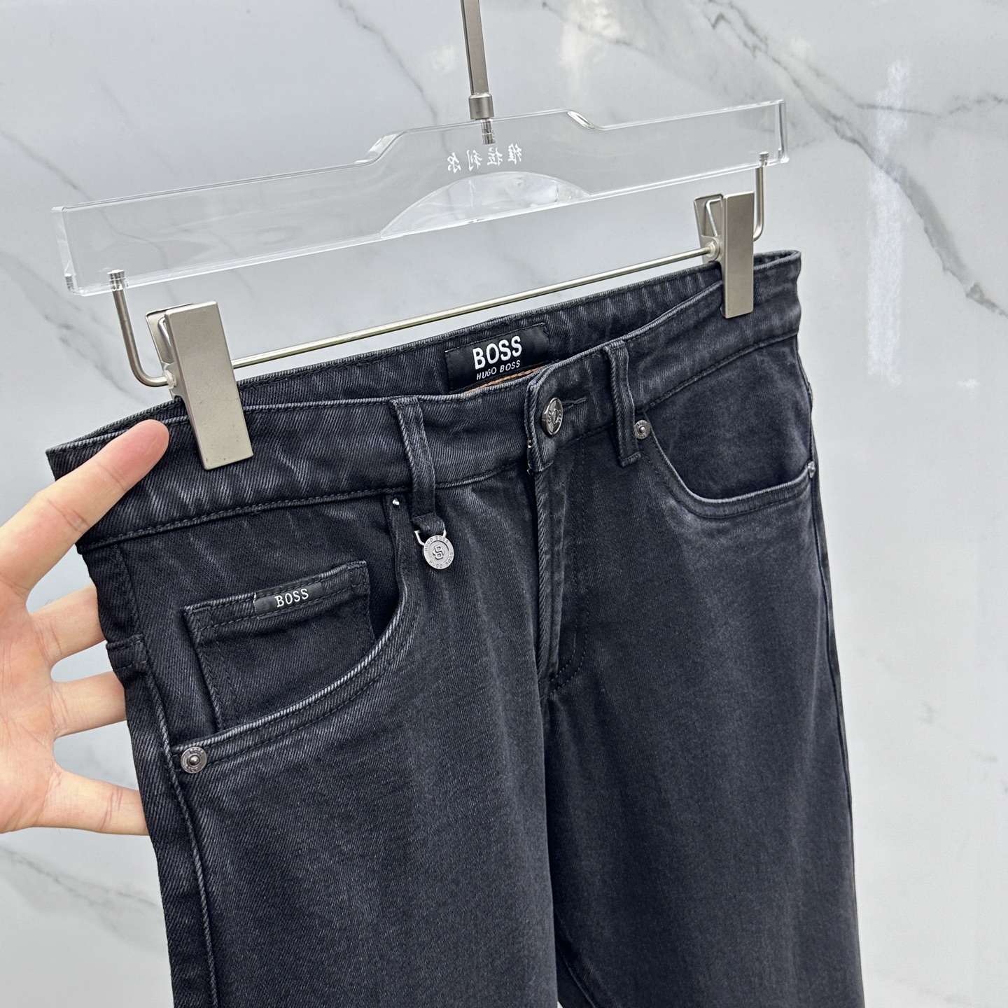 🆕BOSS  🔥高端定制、2025早秋最新款牛仔裤 柜台同步发售 原版定制复刻 客供五金辅料 原单品质 