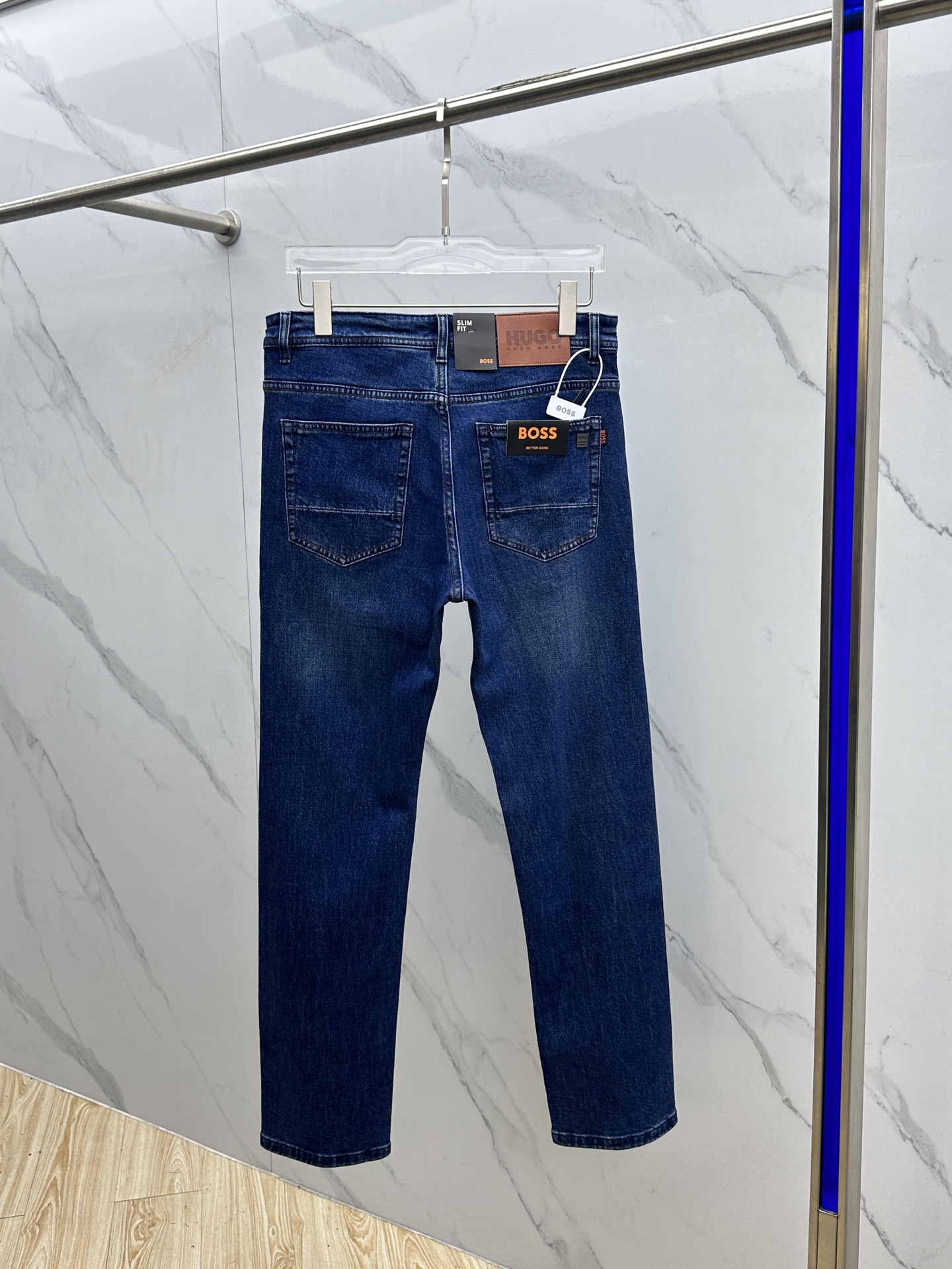🆕BOSS 🔥高端定制、2025早秋最新款牛仔裤 柜台同步发售 原版定制复刻 客供五金辅料 原单品质 进