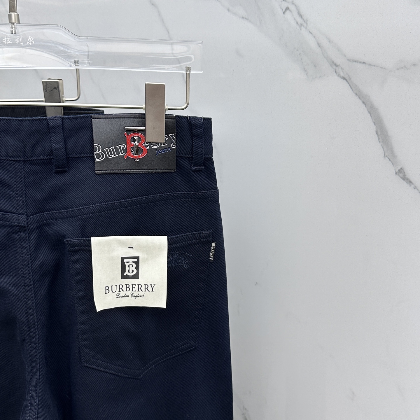 🆕Burberry巴宝莉 🔥高端定制、2025早秋最新款牛仔裤 柜台同步发售 原版定制复刻 客供五金辅料