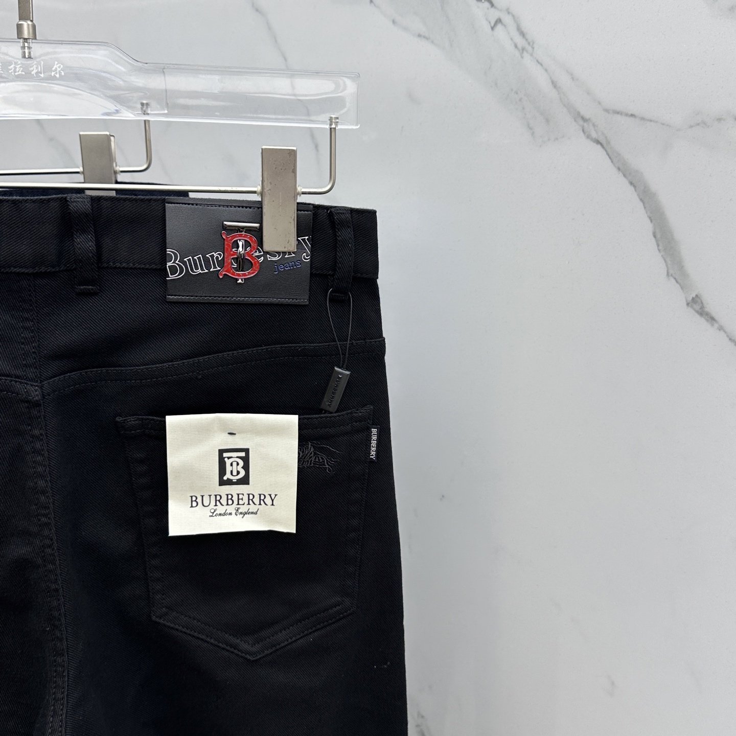 🆕Burberry巴宝莉 🔥高端定制、2025早秋最新款牛仔裤 柜台同步发售 原版定制复刻 客供五金辅料