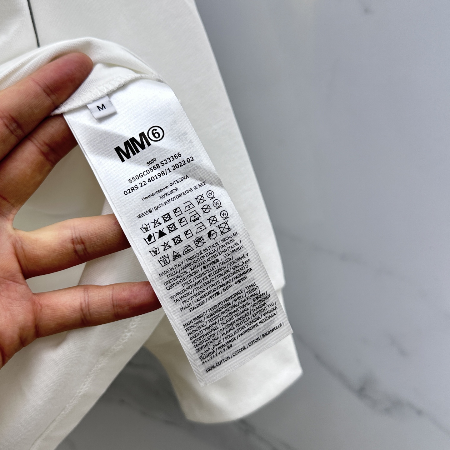  🆕Martin Margiela*马吉拉长袖T恤®

*精选270g 双纱紧密纺平纹面料，质感与舒适度