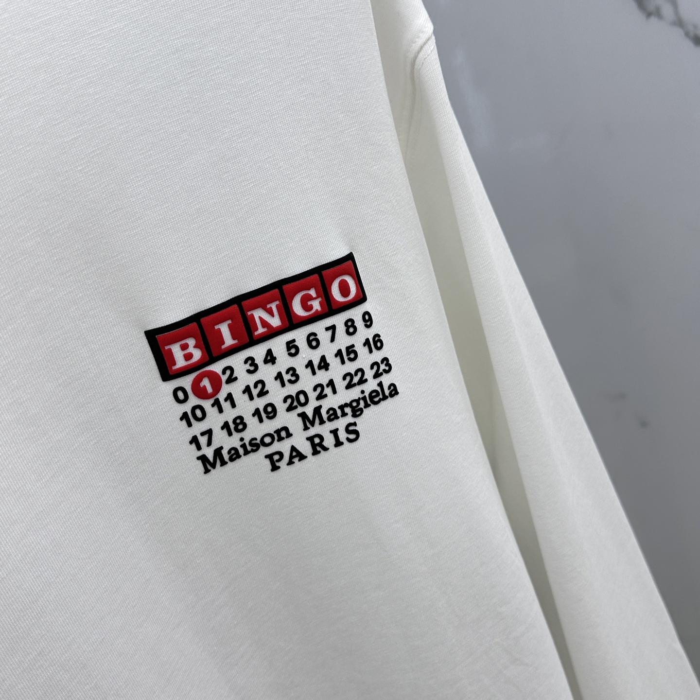  🆕Martin Margiela*马吉拉长袖T恤®

*精选270g 双纱紧密纺平纹面料，质感与舒适度