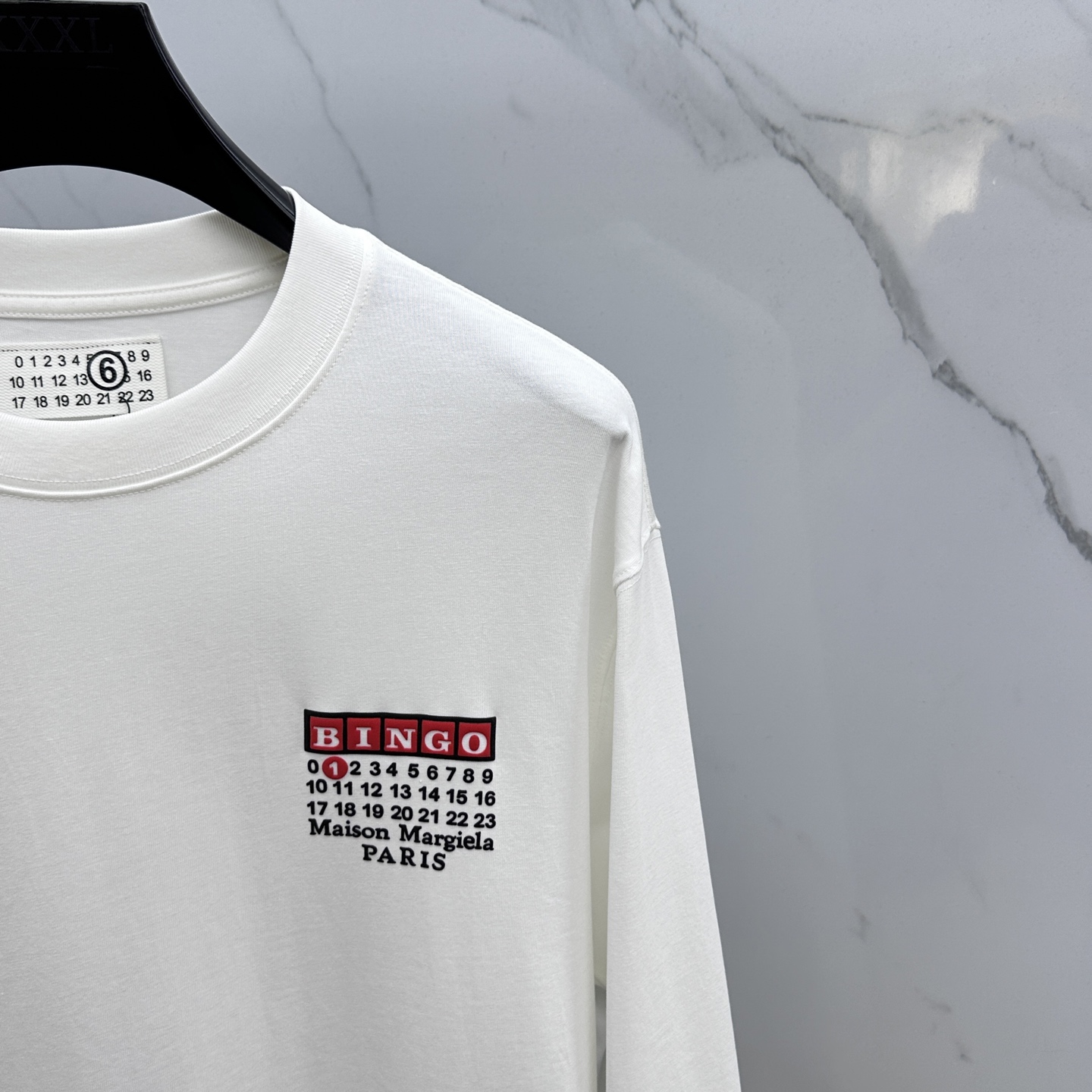  🆕Martin Margiela*马吉拉长袖T恤®

*精选270g 双纱紧密纺平纹面料，质感与舒适度