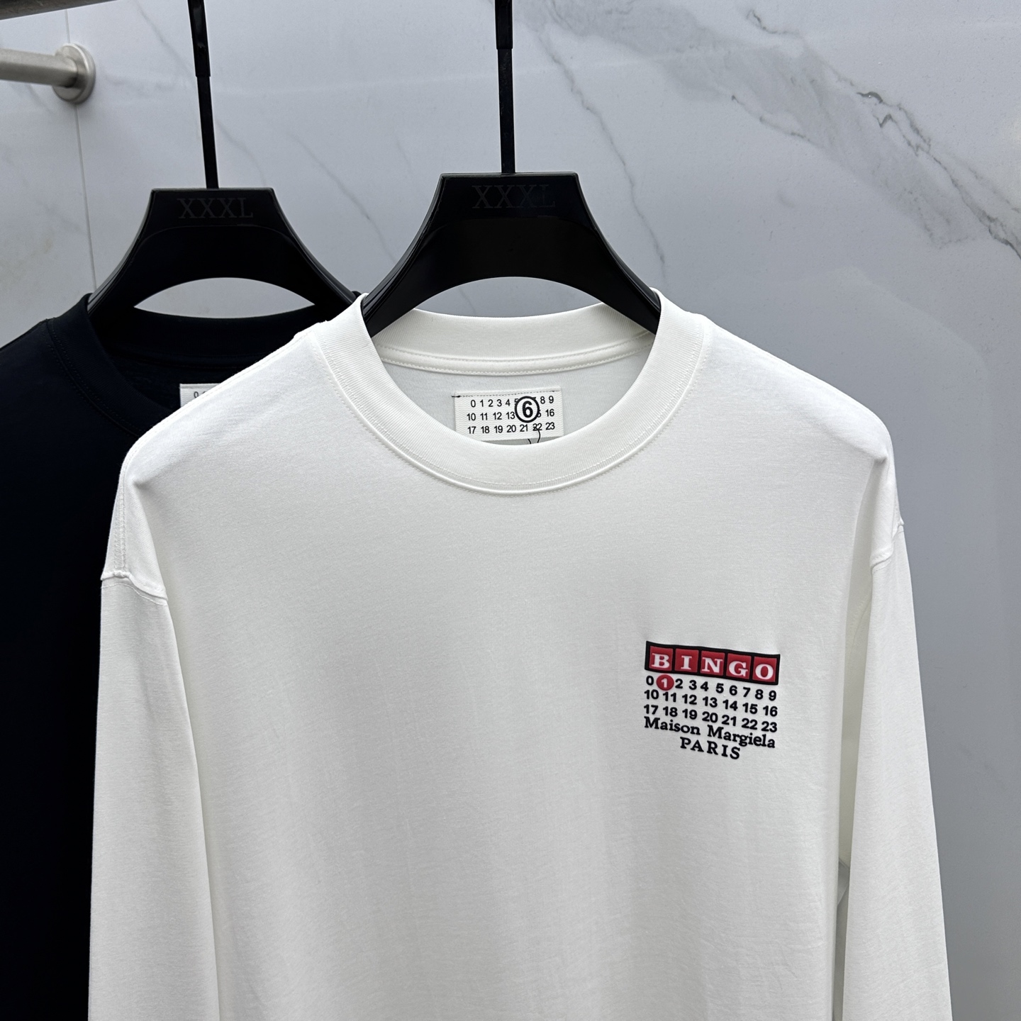  🆕Martin Margiela*马吉拉长袖T恤®

*精选270g 双纱紧密纺平纹面料，质感与舒适度