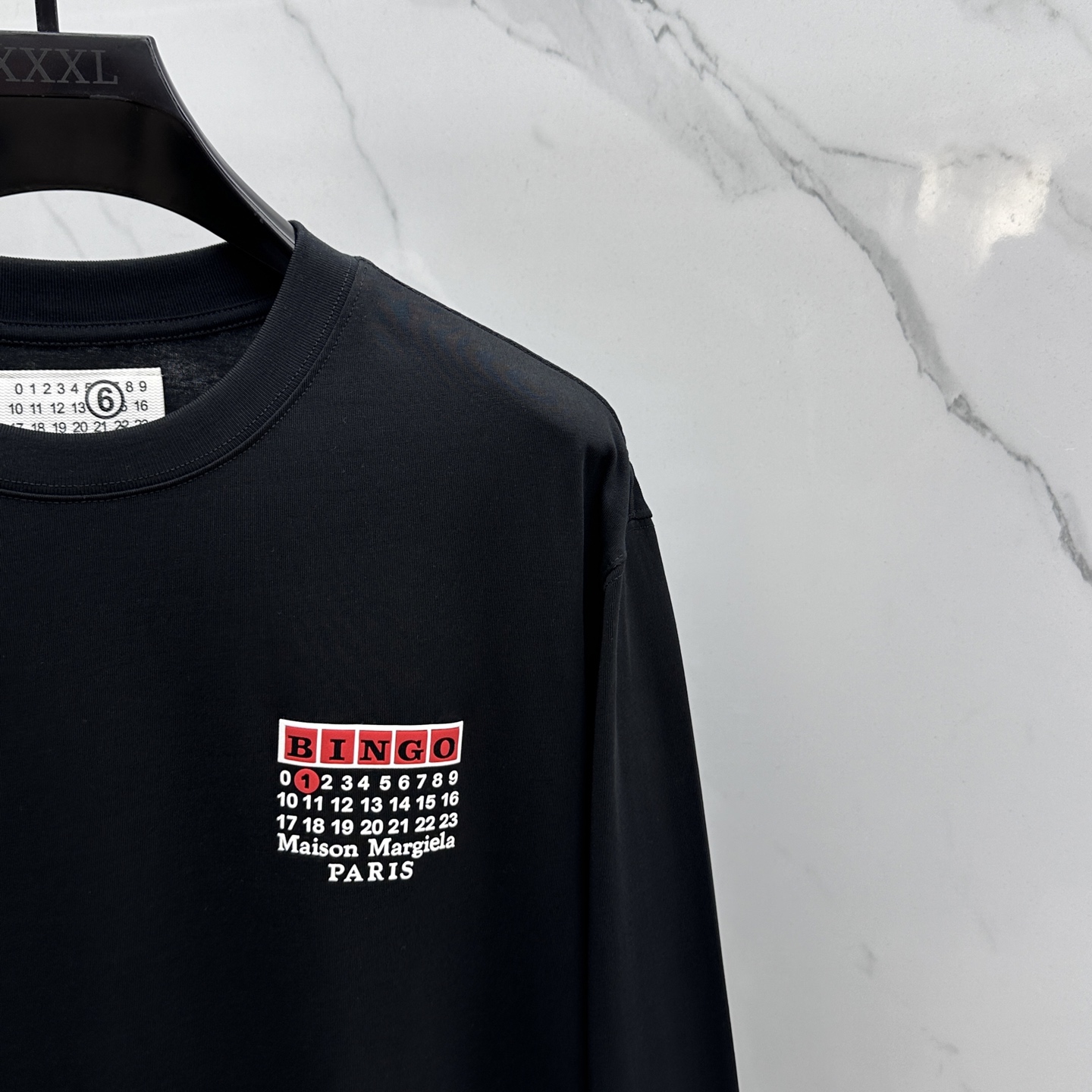  🆕Martin Margiela*马吉拉长袖T恤®

*精选270g 双纱紧密纺平纹面料，质感与舒适度