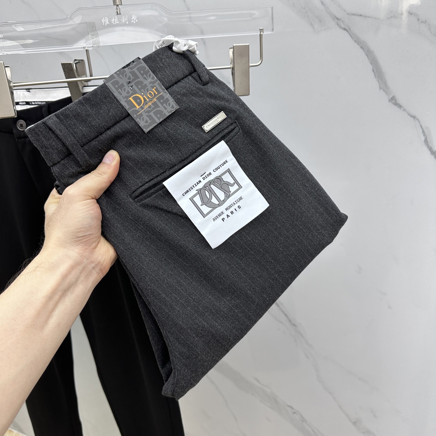 🆕Dior迪奥 2025早秋新品休闲裤西裤，官网同步发售，裤身工艺设计，进口客供辅料、面料定制，代工厂出