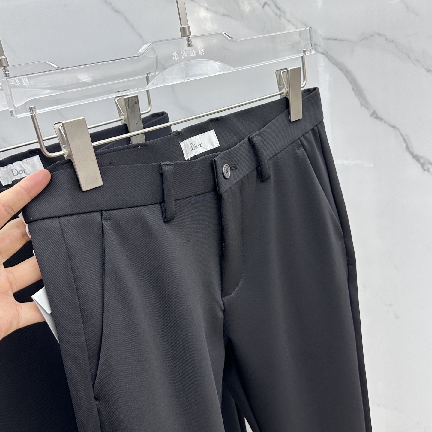 🆕Dior迪奥 2025早秋新品休闲裤西裤，官网同步发售，裤身工艺设计，进口客供辅料、面料定制，代工厂出