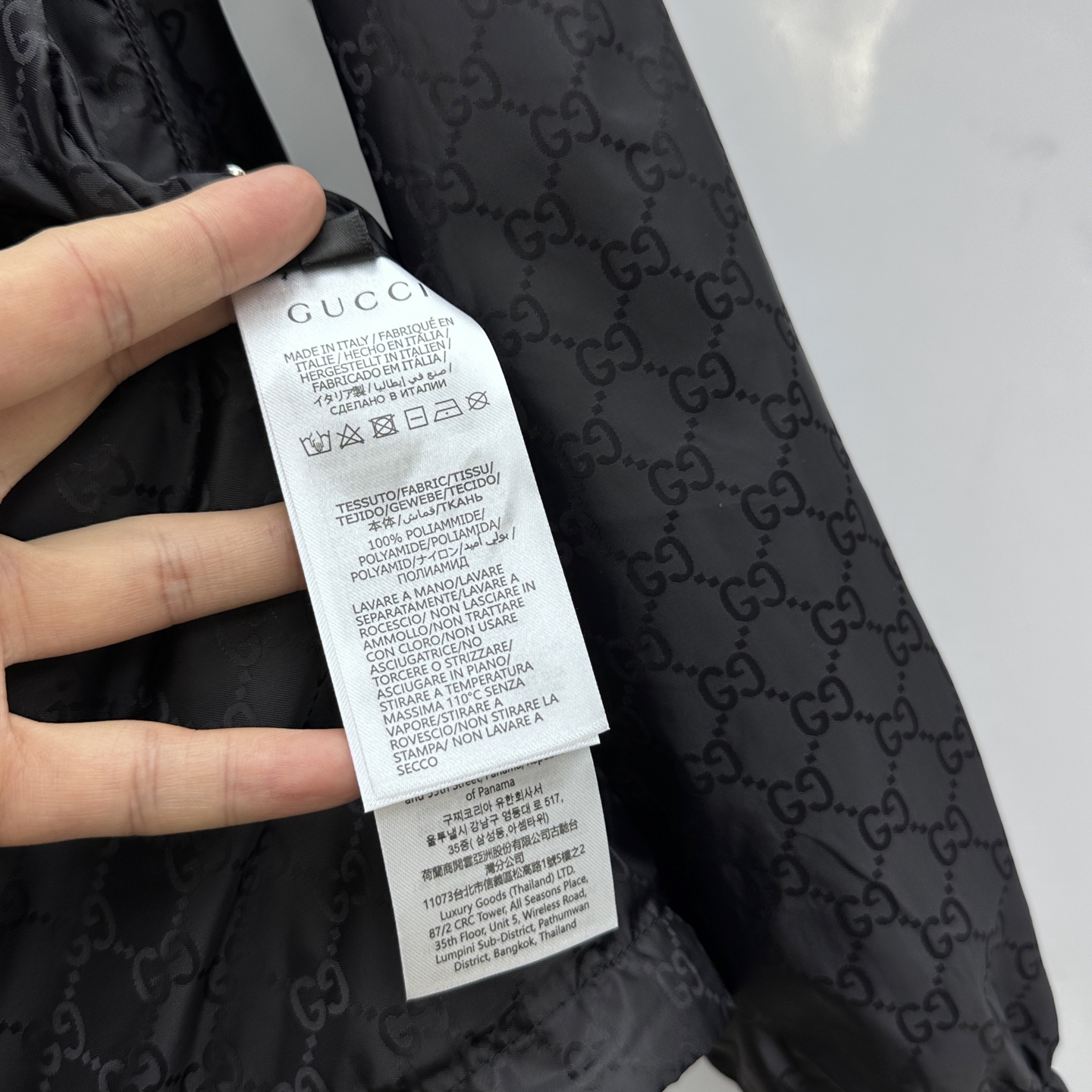 🆕Gucci古驰（双面）G家男士早秋新品双G logo外套如一道优雅的风景线，悄然进入人们的视野。这款外