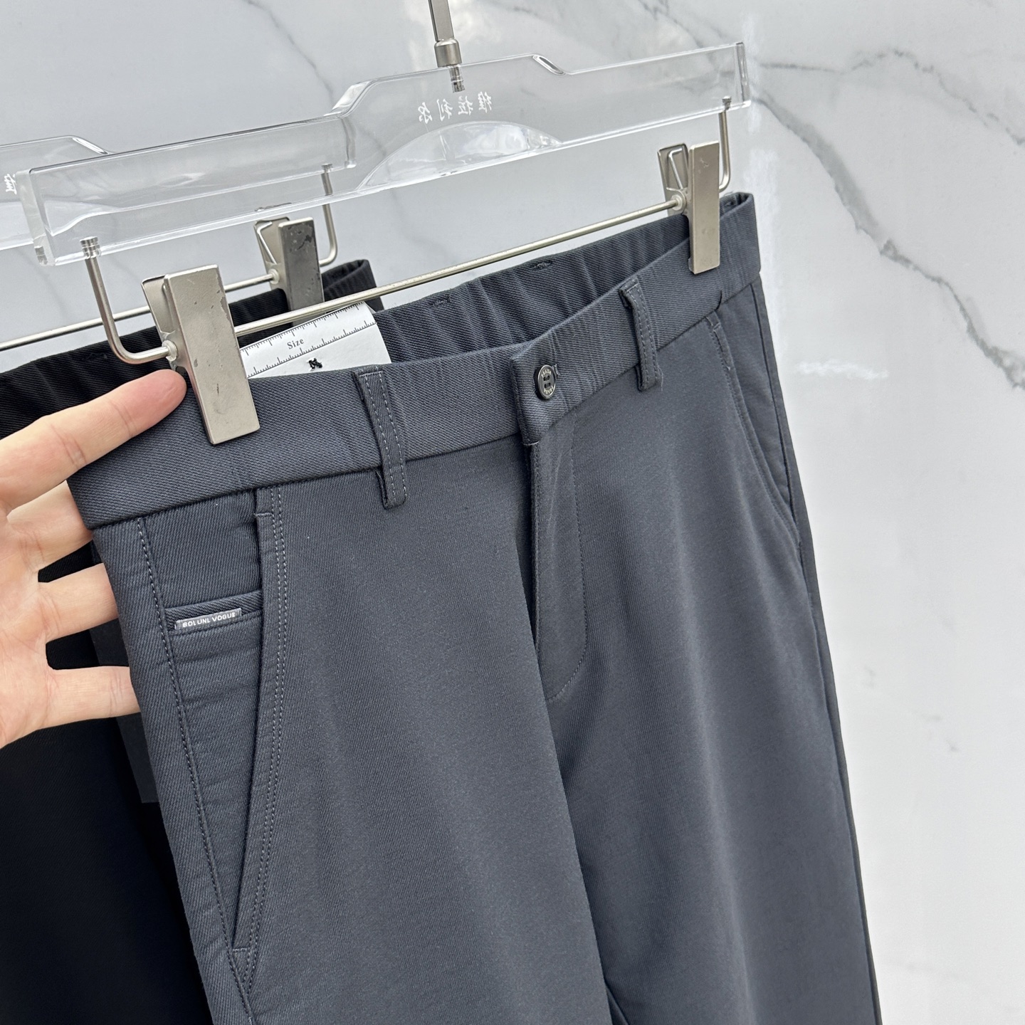 🆕Prad*普拉达 2025早秋新品休闲裤西裤，官网同步发售，裤身工艺设计，进口客供辅料、面料定制，代工