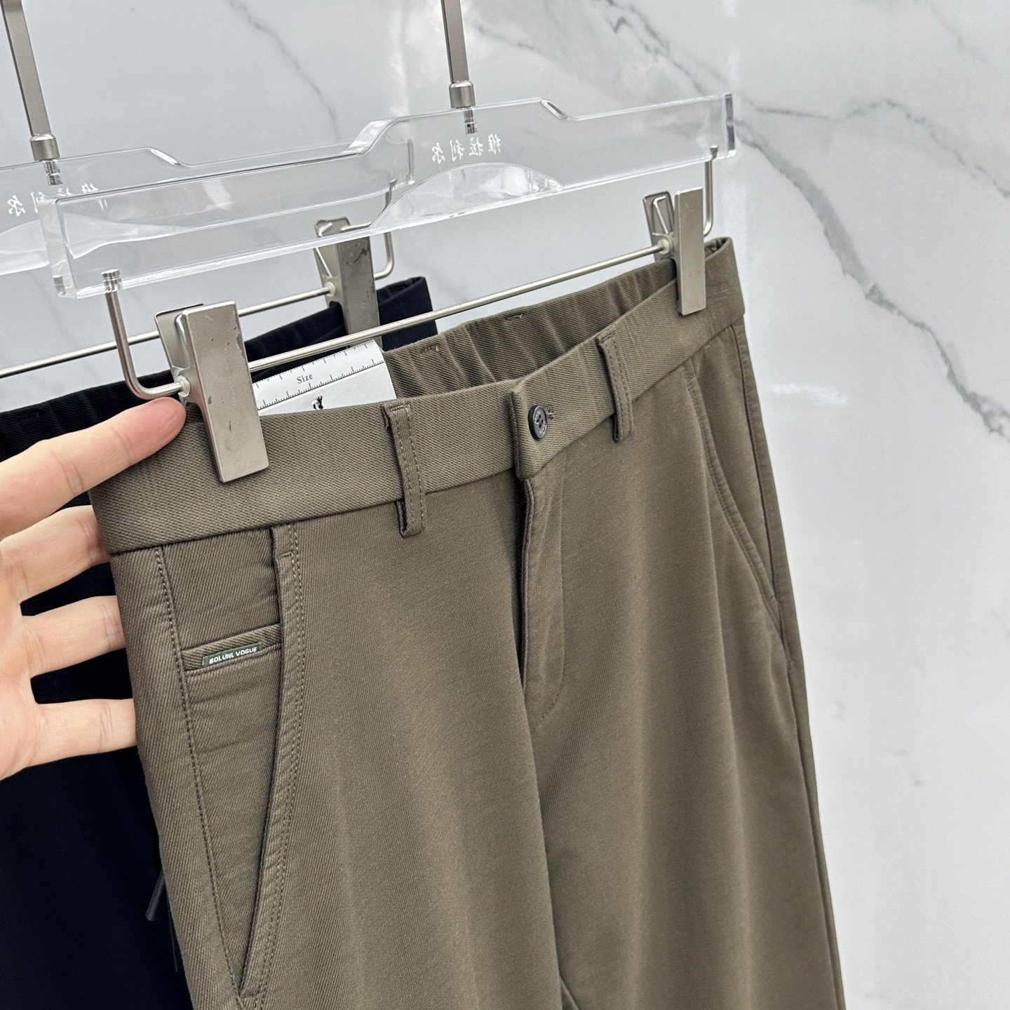 🆕Prad*普拉达 2025早秋新品休闲裤西裤，官网同步发售，裤身工艺设计，进口客供辅料、面料定制，代工