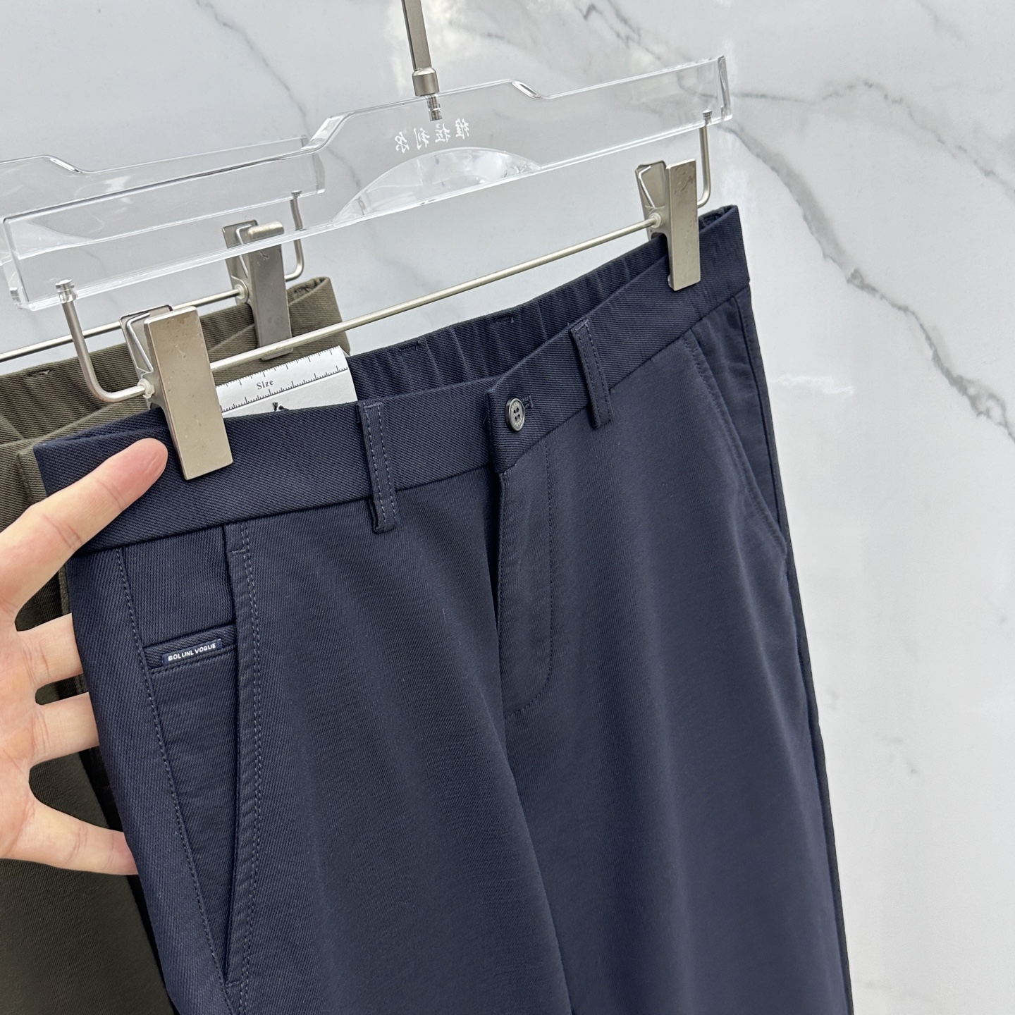 🆕Prad*普拉达 2025早秋新品休闲裤西裤，官网同步发售，裤身工艺设计，进口客供辅料、面料定制，代工