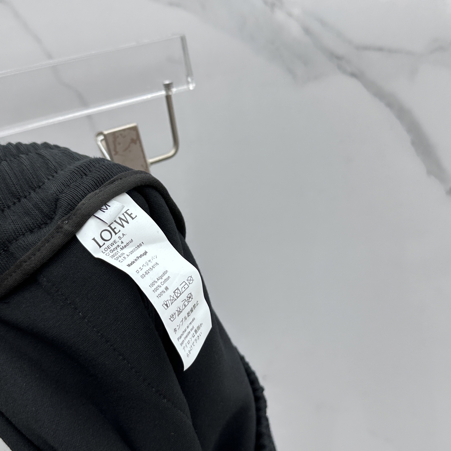 🆕罗意威 Loewe 2025秋冬新款休闲裤 立体刺绣定位LOGO 高端版本，定制面料 透气舒适度高，细