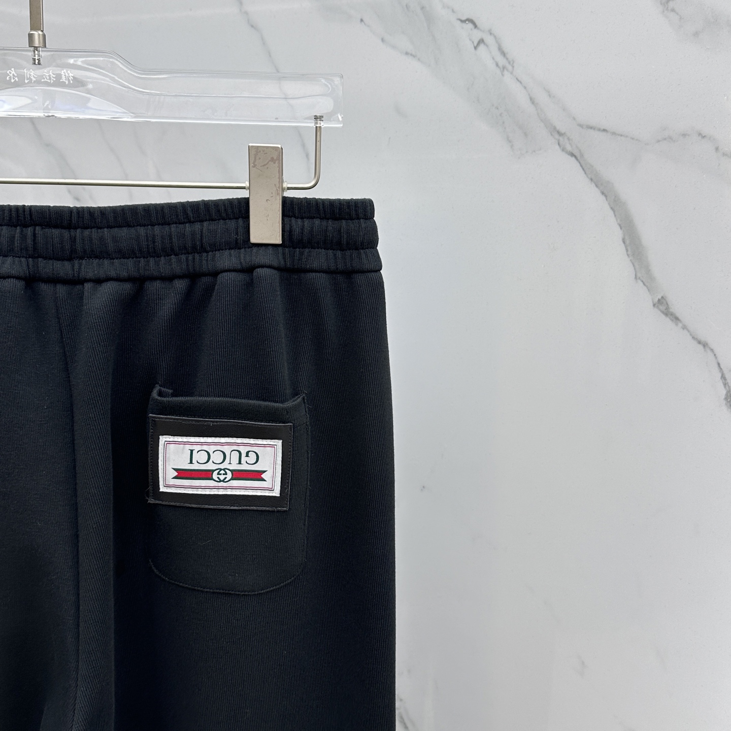 🆕Gucci古驰 2025秋冬新款休闲裤 立体刺绣定位LOGO 高端版本，定制面料 透气舒适度高，细节无