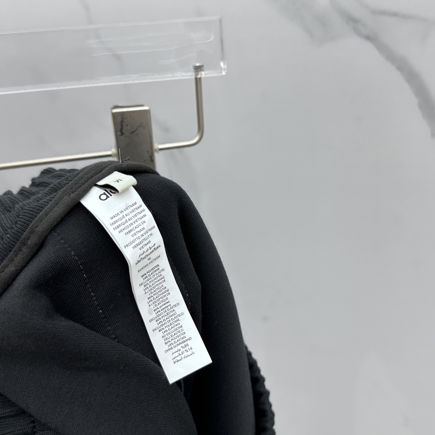 🆕alo 2025秋冬新款休闲裤 立体刺绣定位LOGO 高端版本，定制面料 透气舒适度高，细节无可挑剔，