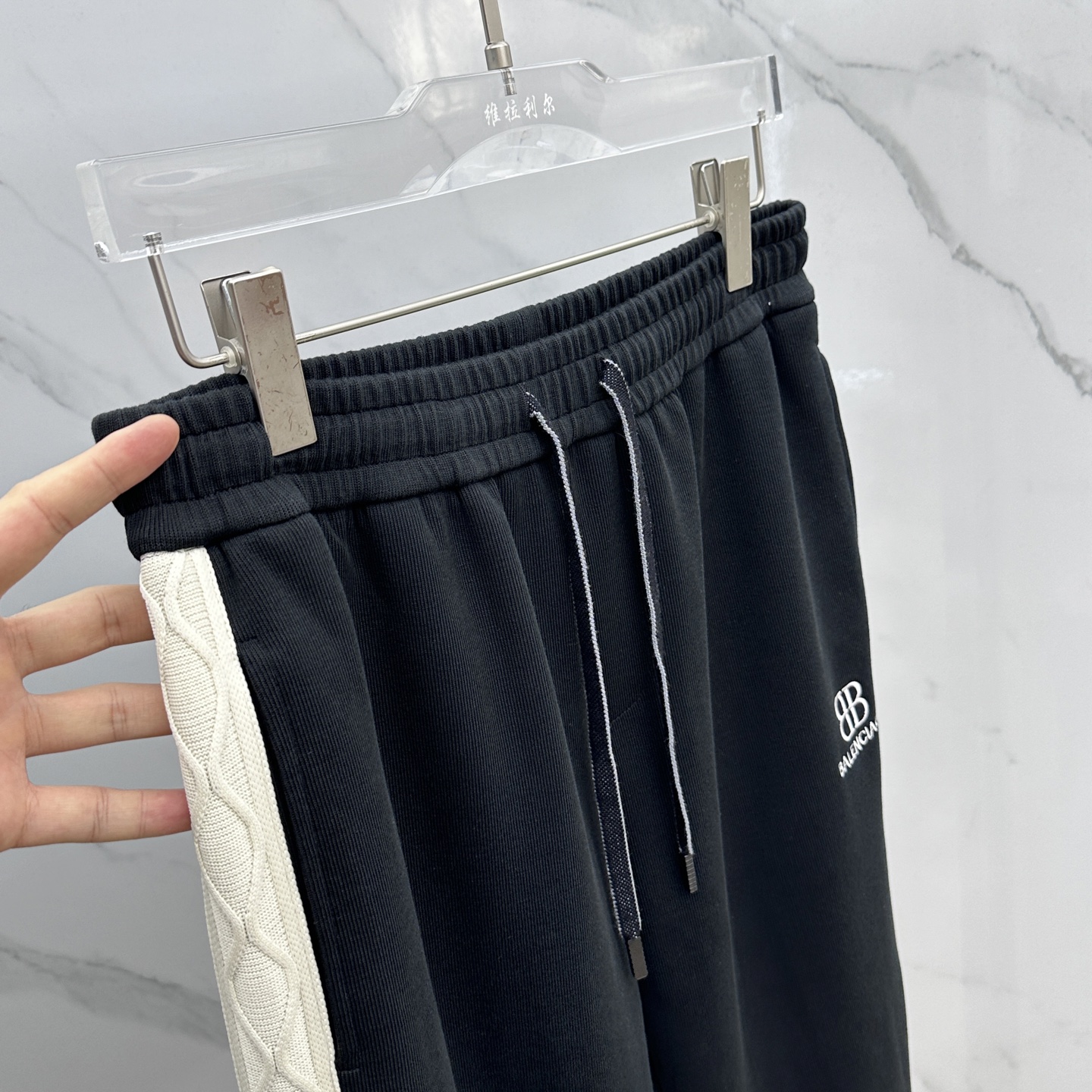 🆕Balenciaga巴黎世家 2025秋冬新款休闲裤 立体刺绣定位LOGO 高端版本，定制面料 透气舒