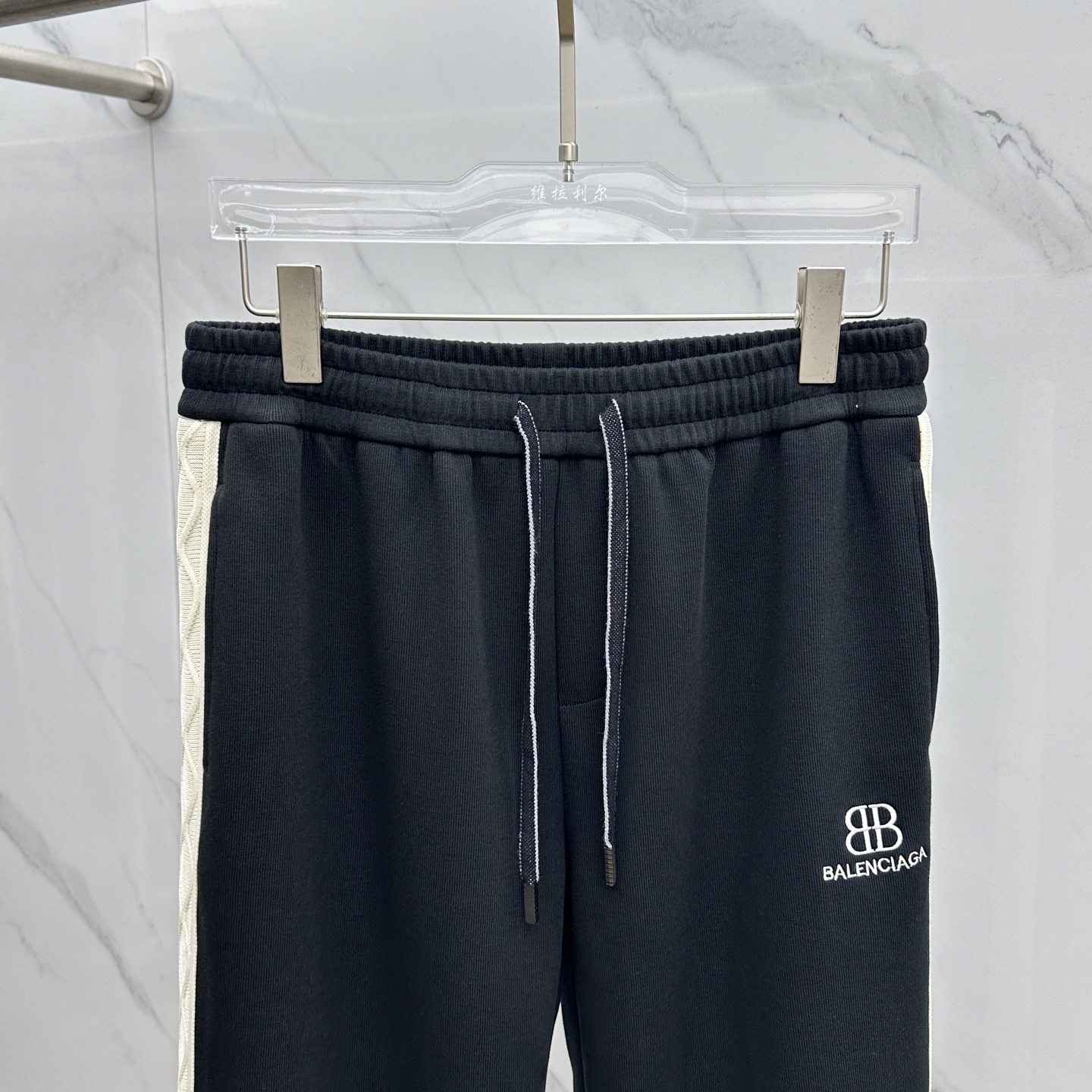 🆕Balenciaga巴黎世家 2025秋冬新款休闲裤 立体刺绣定位LOGO 高端版本，定制面料 透气舒