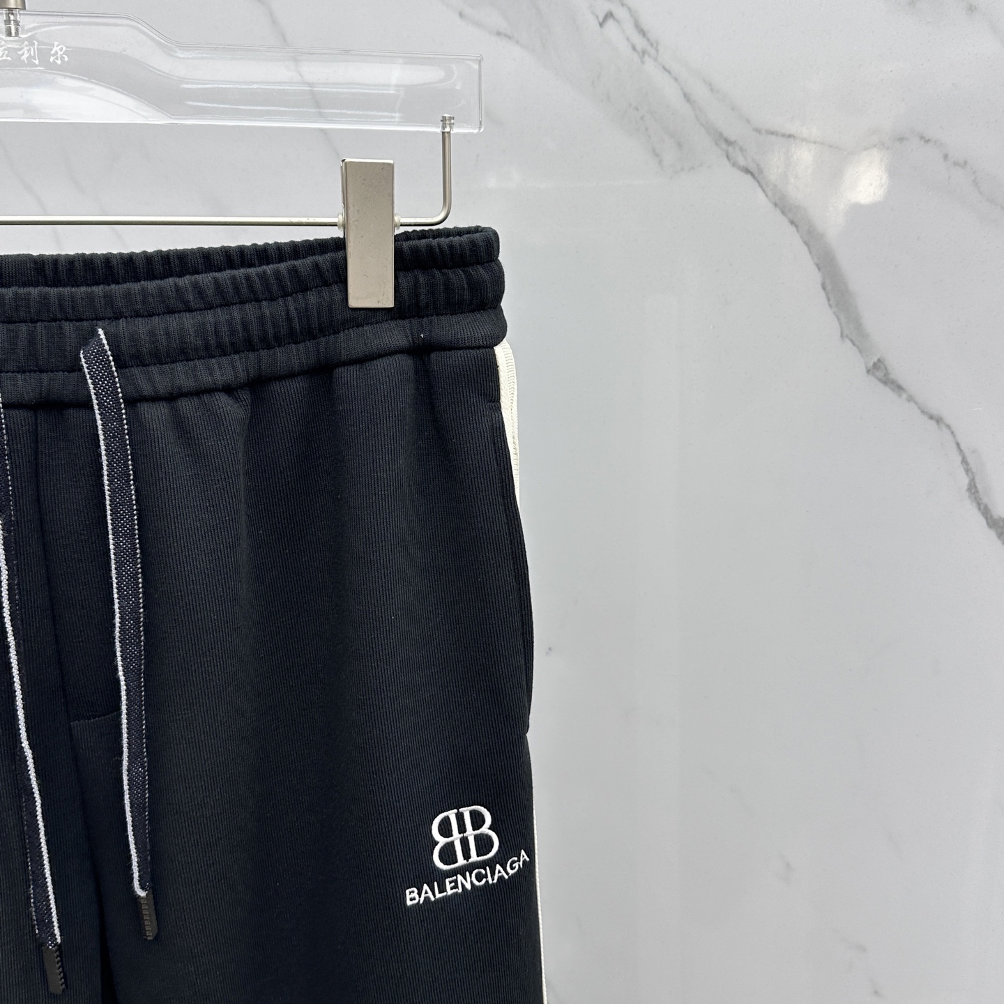 🆕Balenciaga巴黎世家 2025秋冬新款休闲裤 立体刺绣定位LOGO 高端版本，定制面料 透气舒