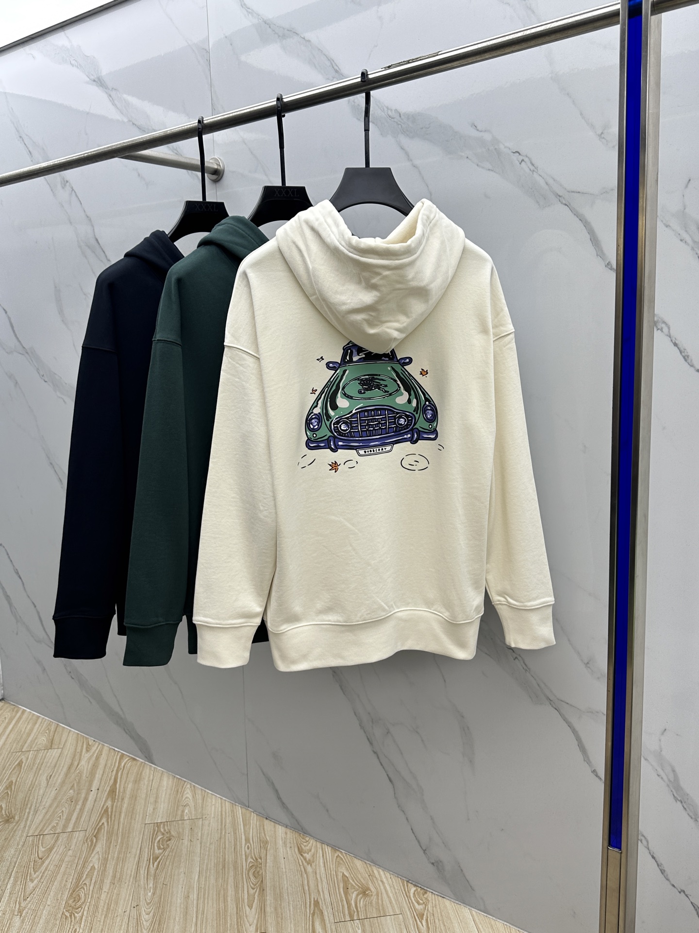 🆕Burberry巴宝莉 24FW早秋新款连帽卫衣，男女同款！独特吸引人的眼球，这一款卫衣品相品质都在线