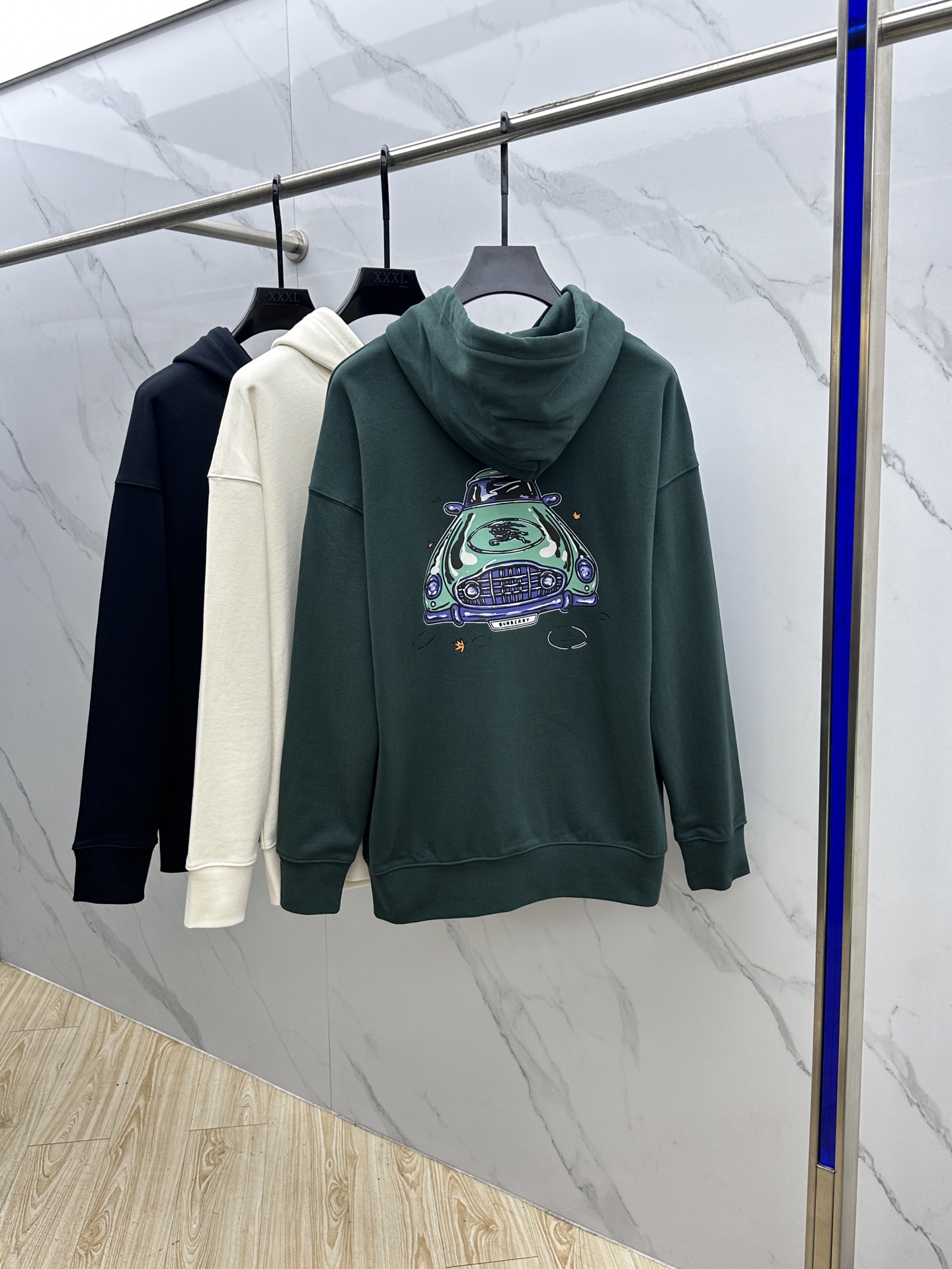 🆕Burberry巴宝莉 24FW早秋新款连帽卫衣，男女同款！独特吸引人的眼球，这一款卫衣品相品质都在线