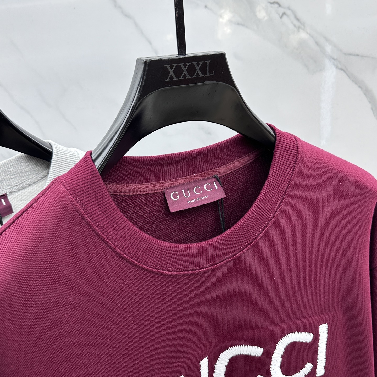 🆕Gucci古驰 2025Ss秋冬新款卫衣，精美工艺圆领款，特制纯棉400克面料升级水洗大毛圈、柔软贴身