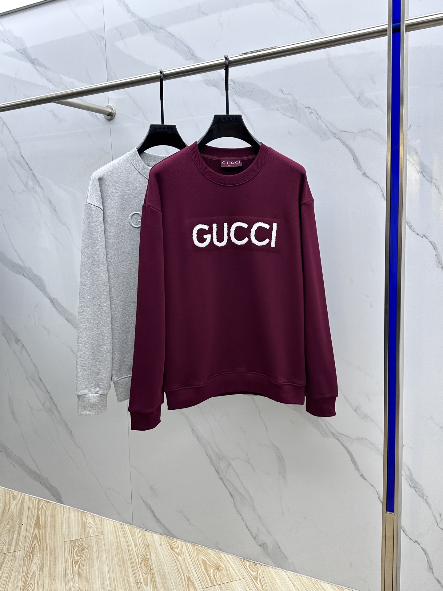 🆕Gucci古驰 2025Ss秋冬新款卫衣，精美工艺圆领款，特制纯棉400克面料升级水洗大毛圈、柔软贴身