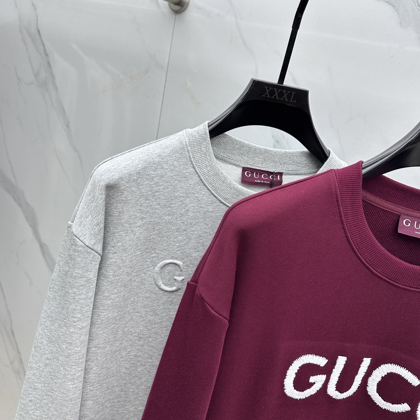 🆕Gucci古驰 2025Ss秋冬新款卫衣，精美工艺圆领款，特制纯棉400克面料升级水洗大毛圈、柔软贴身