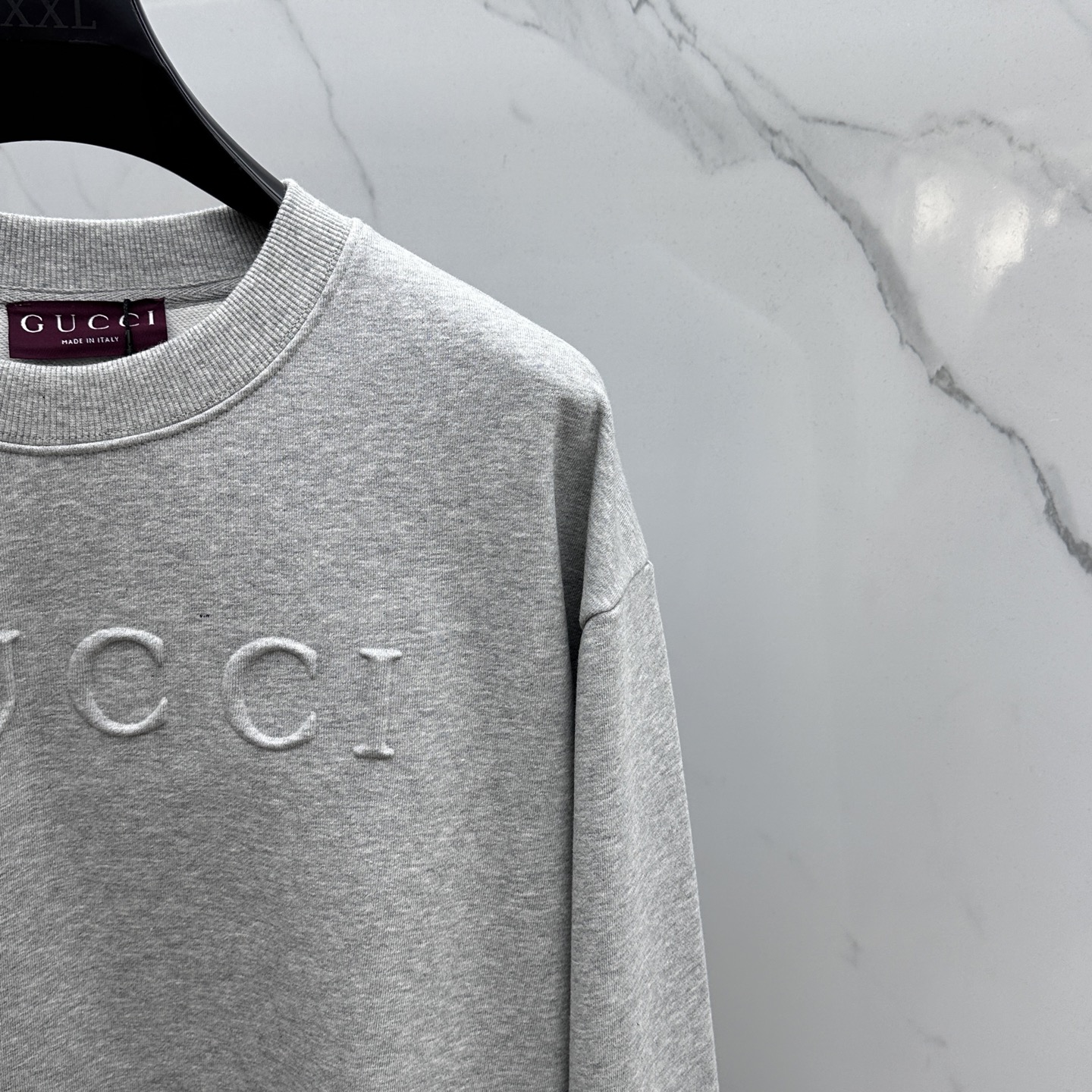 🆕Gucci古驰 2025Ss秋冬新款卫衣，精美工艺圆领款，特制纯棉400克面料升级水洗大毛圈、柔软贴身