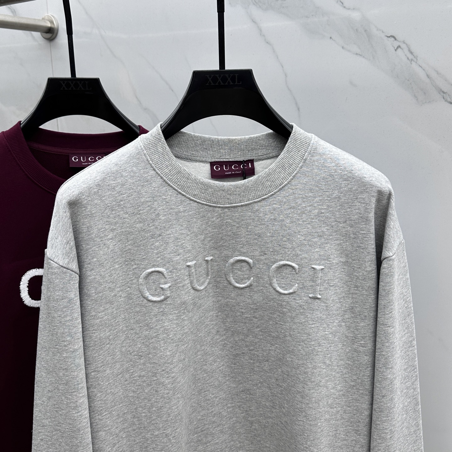 🆕Gucci古驰 2025Ss秋冬新款卫衣，精美工艺圆领款，特制纯棉400克面料升级水洗大毛圈、柔软贴身