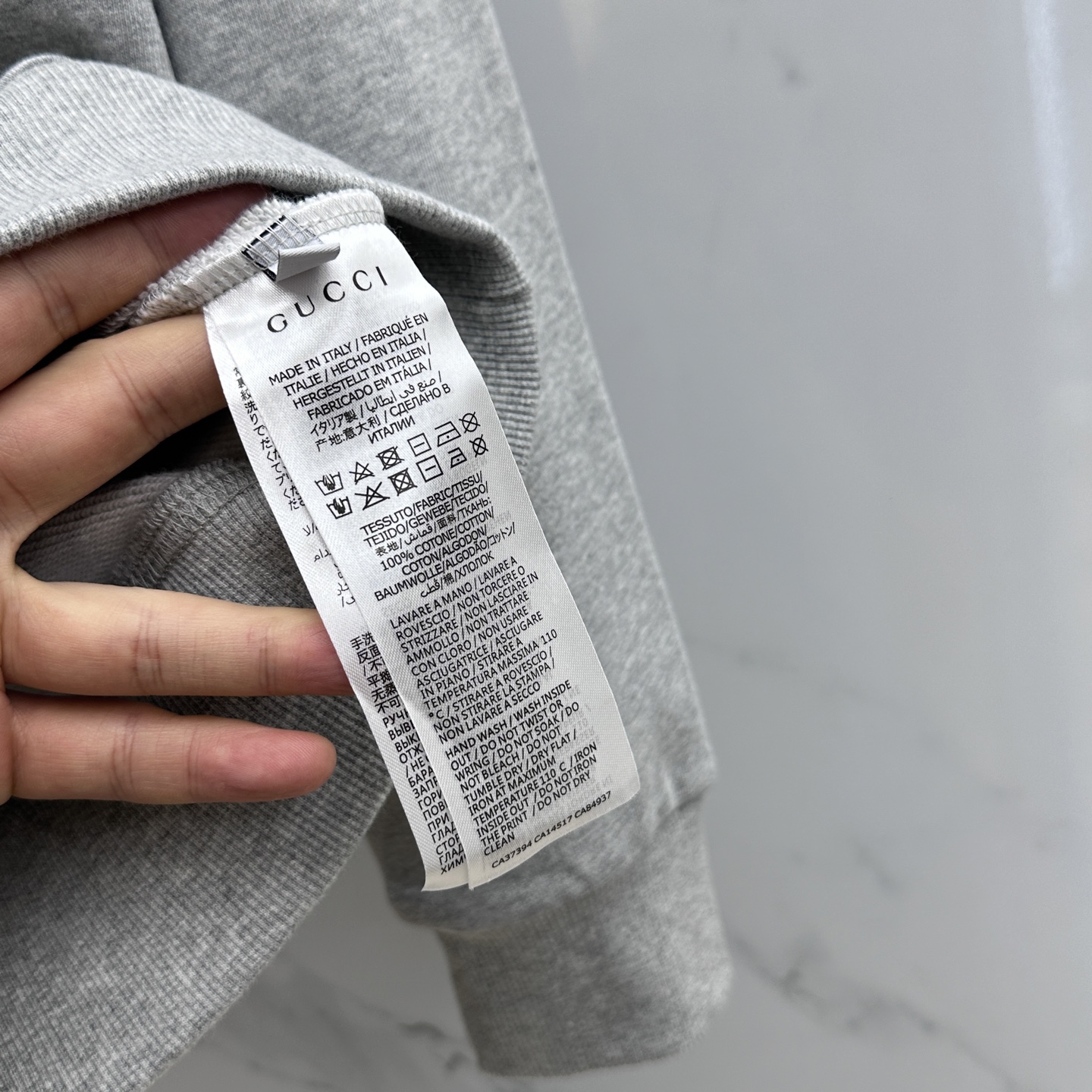 🆕Gucci古驰 2025Ss秋冬新款卫衣，精美工艺圆领款，特制纯棉400克面料升级水洗大毛圈、柔软贴身