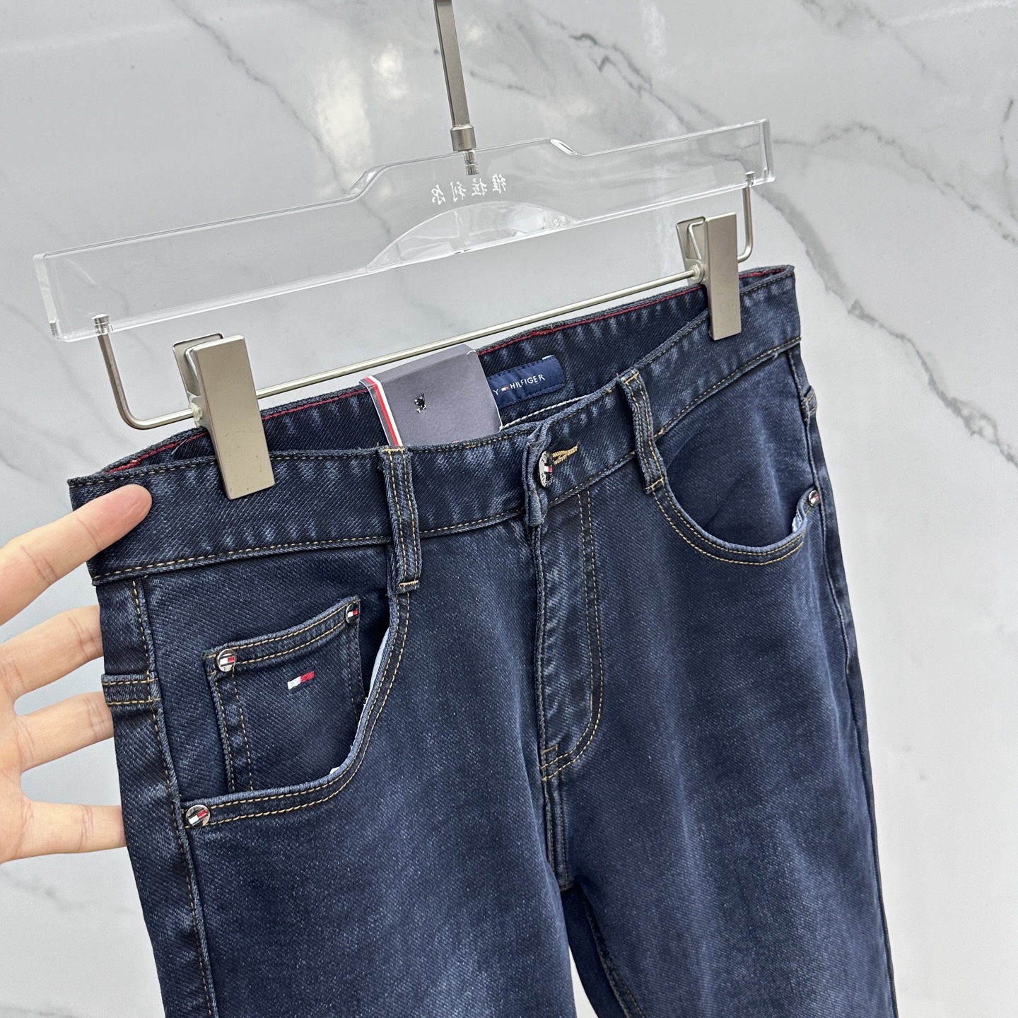 🆕TOMMY汤米 🔥高端定制、2025早秋最新款牛仔裤 柜台同步发售 原版定制复刻 客供五金辅料 原单品