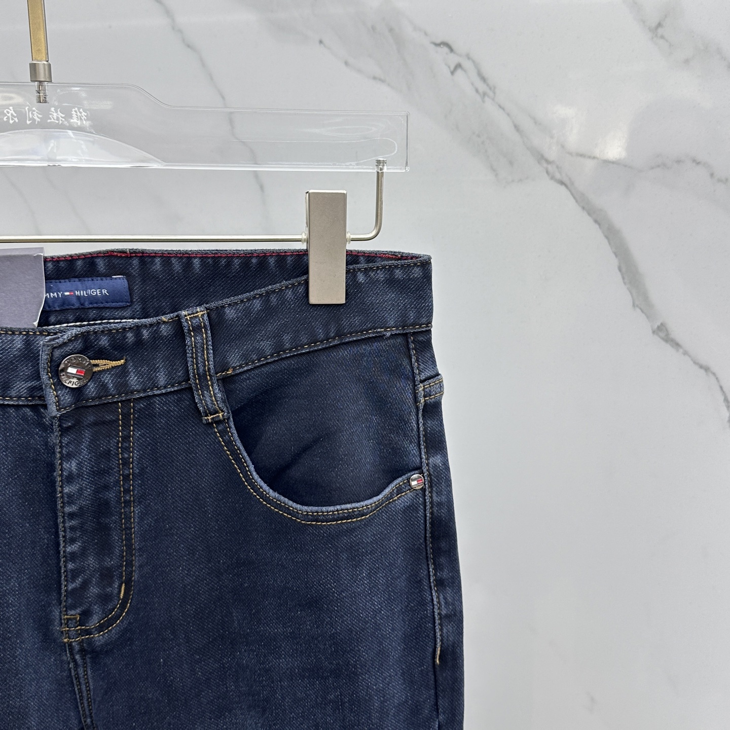 🆕TOMMY汤米 🔥高端定制、2025早秋最新款牛仔裤 柜台同步发售 原版定制复刻 客供五金辅料 原单品