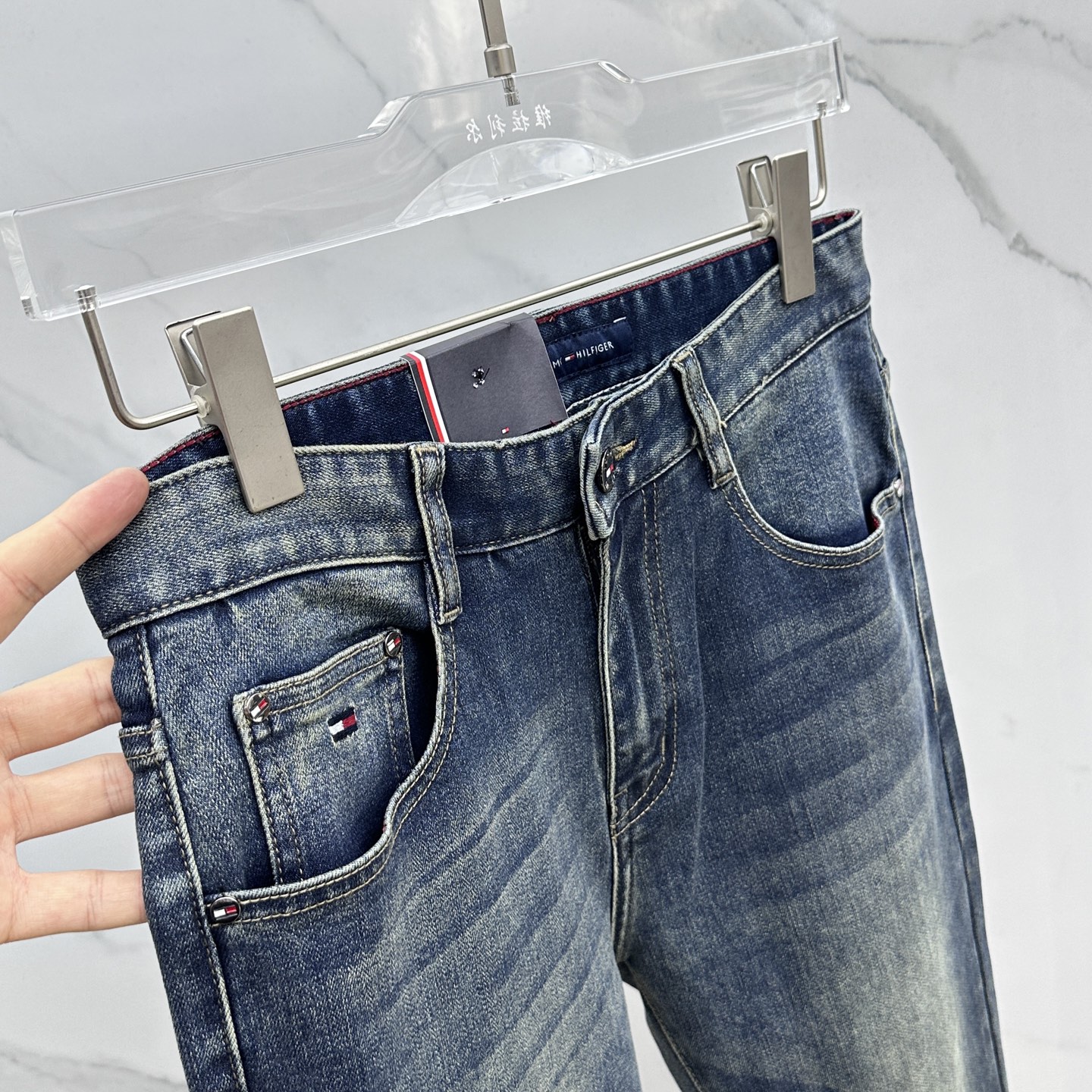 🆕TOMMY 汤米 🔥高端定制、2025早秋最新款牛仔裤 柜台同步发售 原版定制复刻 客供五金辅料 原单